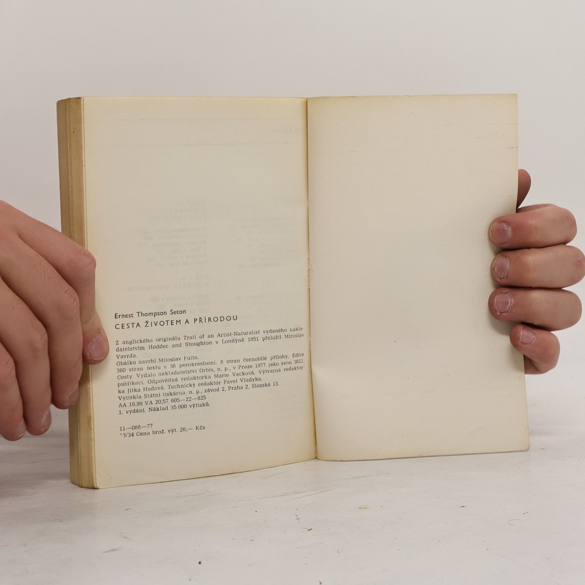Ernest Thompson Seton Cesta životem a přírodou