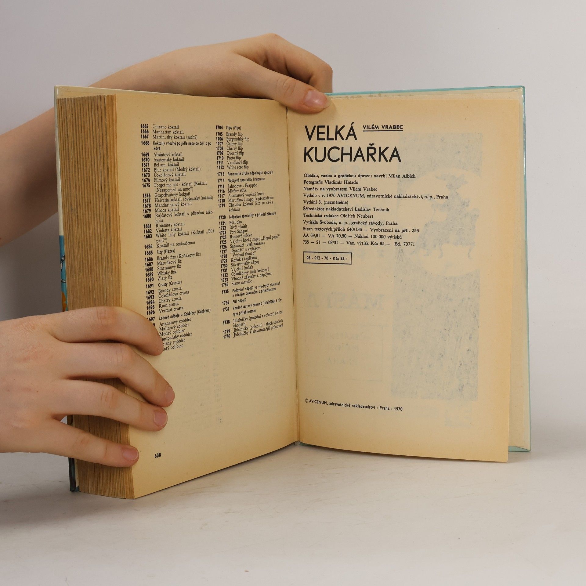 Vilém Vrabec Velká kuchařka