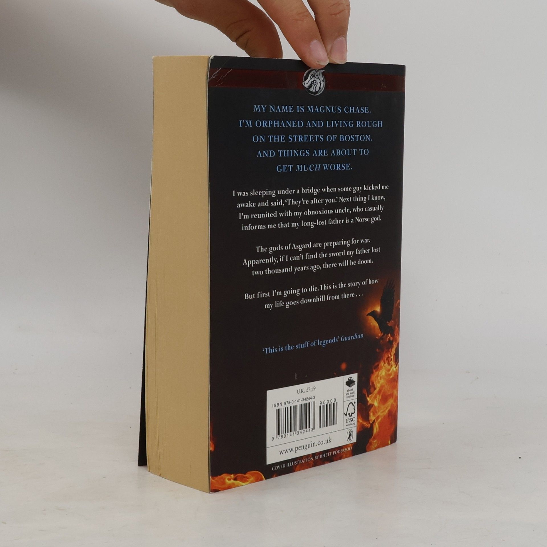 Rick Riordan Magnus Chase and the Sword of Summer