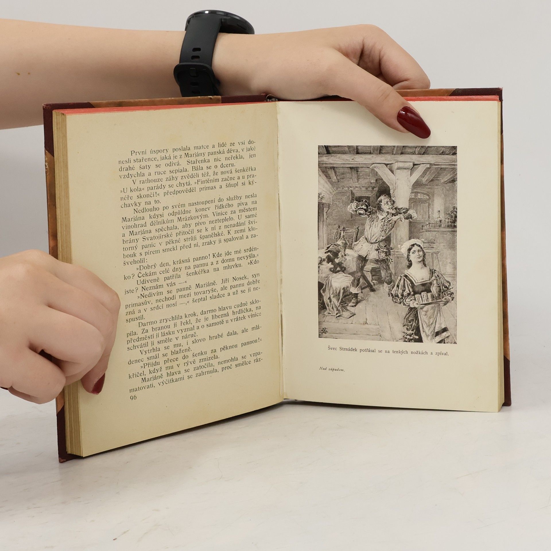 František Josef Čečetka Nad západem : historické novelly