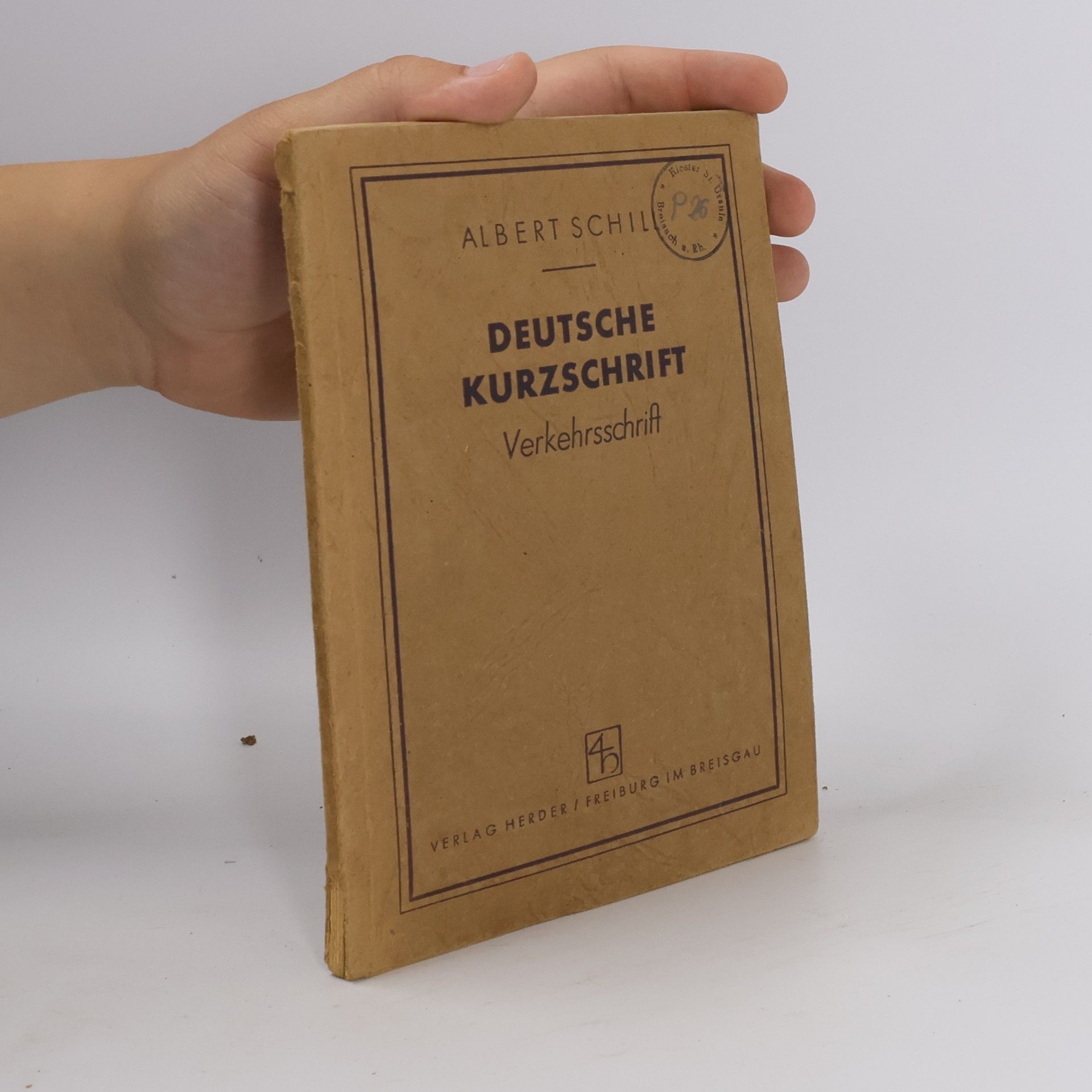 Albert Schill Deutsche Kurzschrift