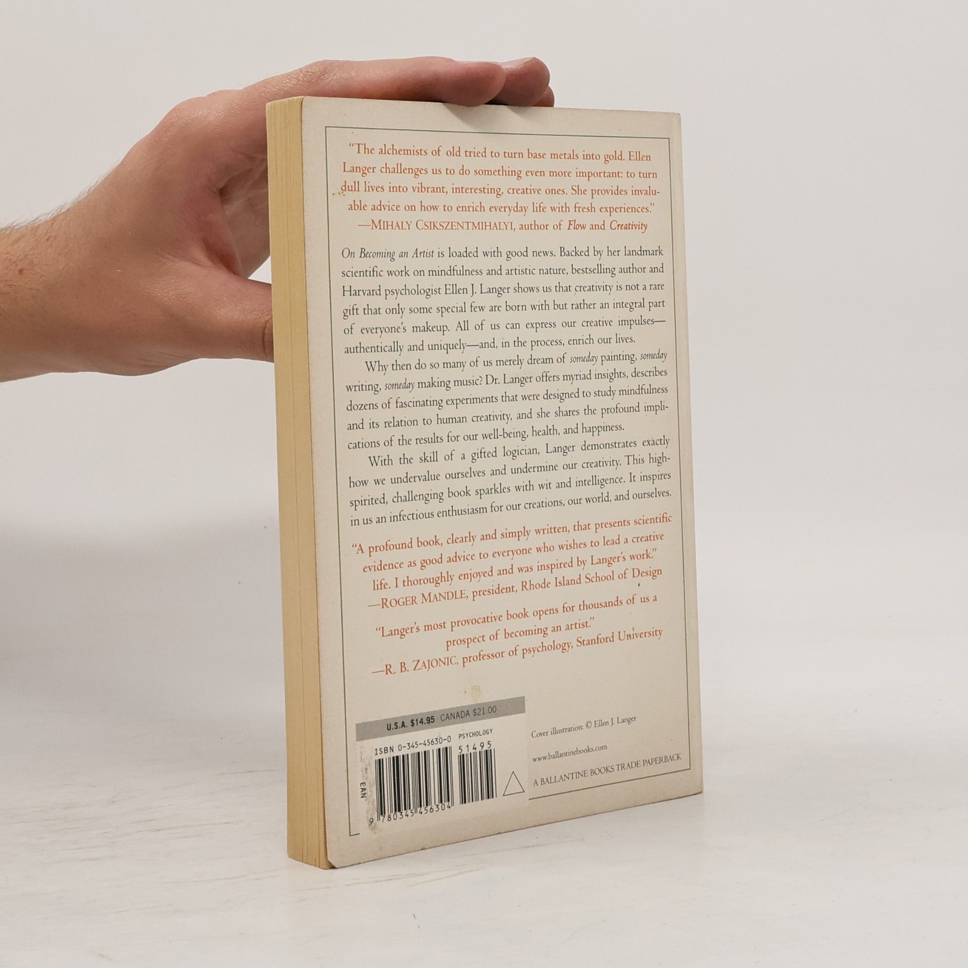 Ellen J. Langer On Becoming an Artist