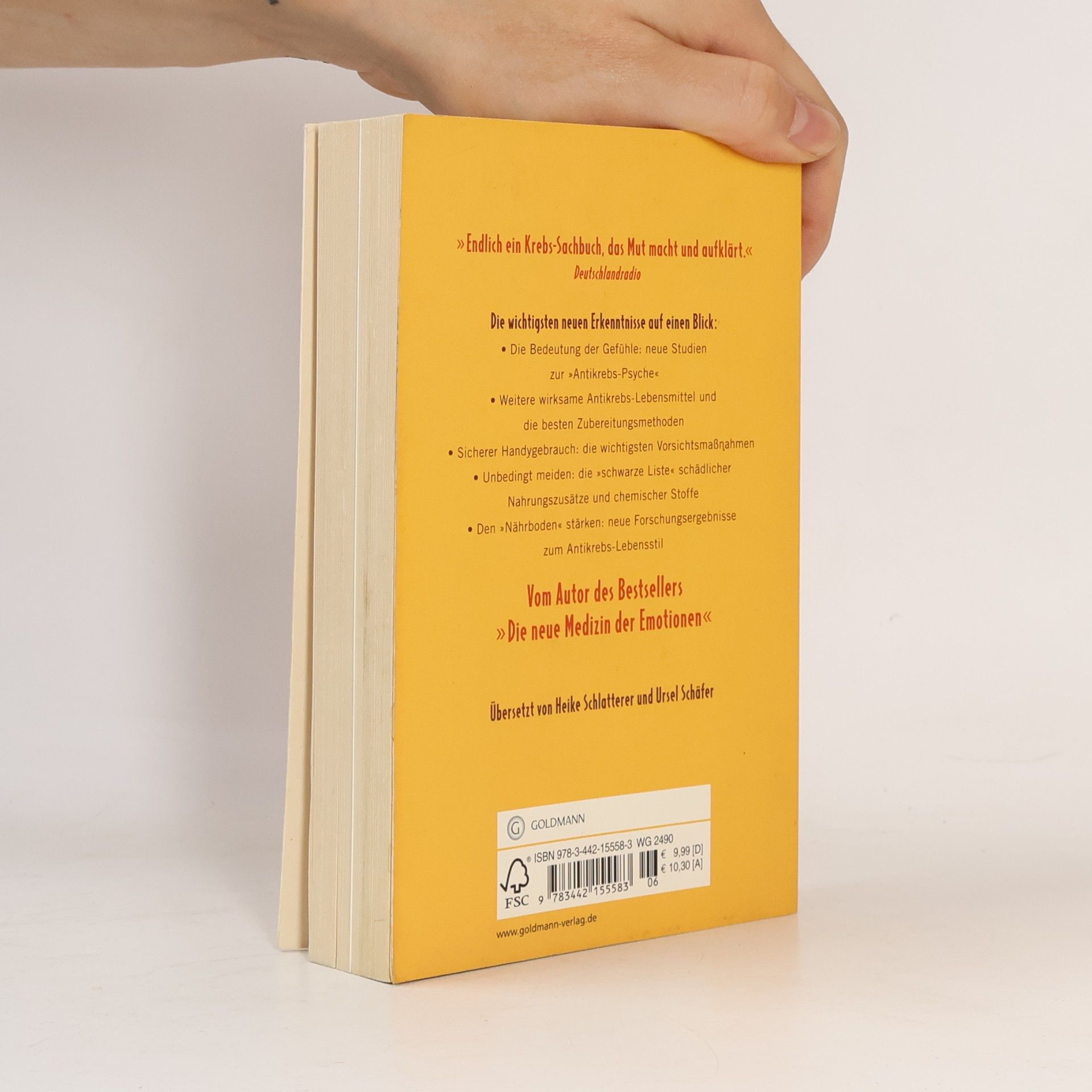 David Servan Schreiber Das Antikrebs-Buch