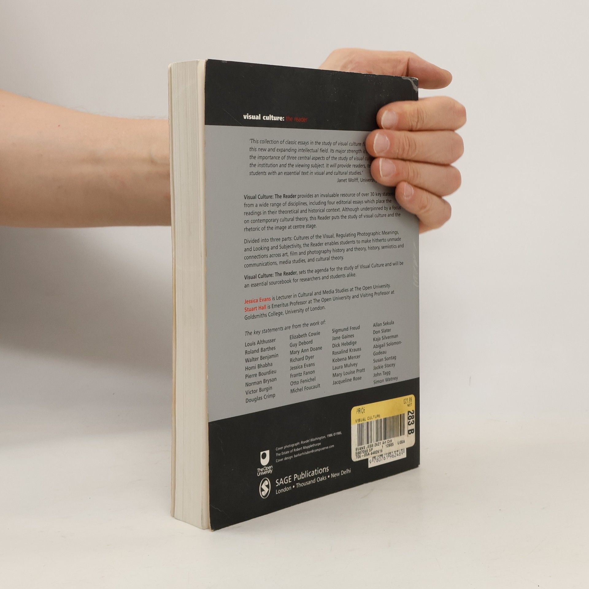 Jessica Evans Visual culture : the reader