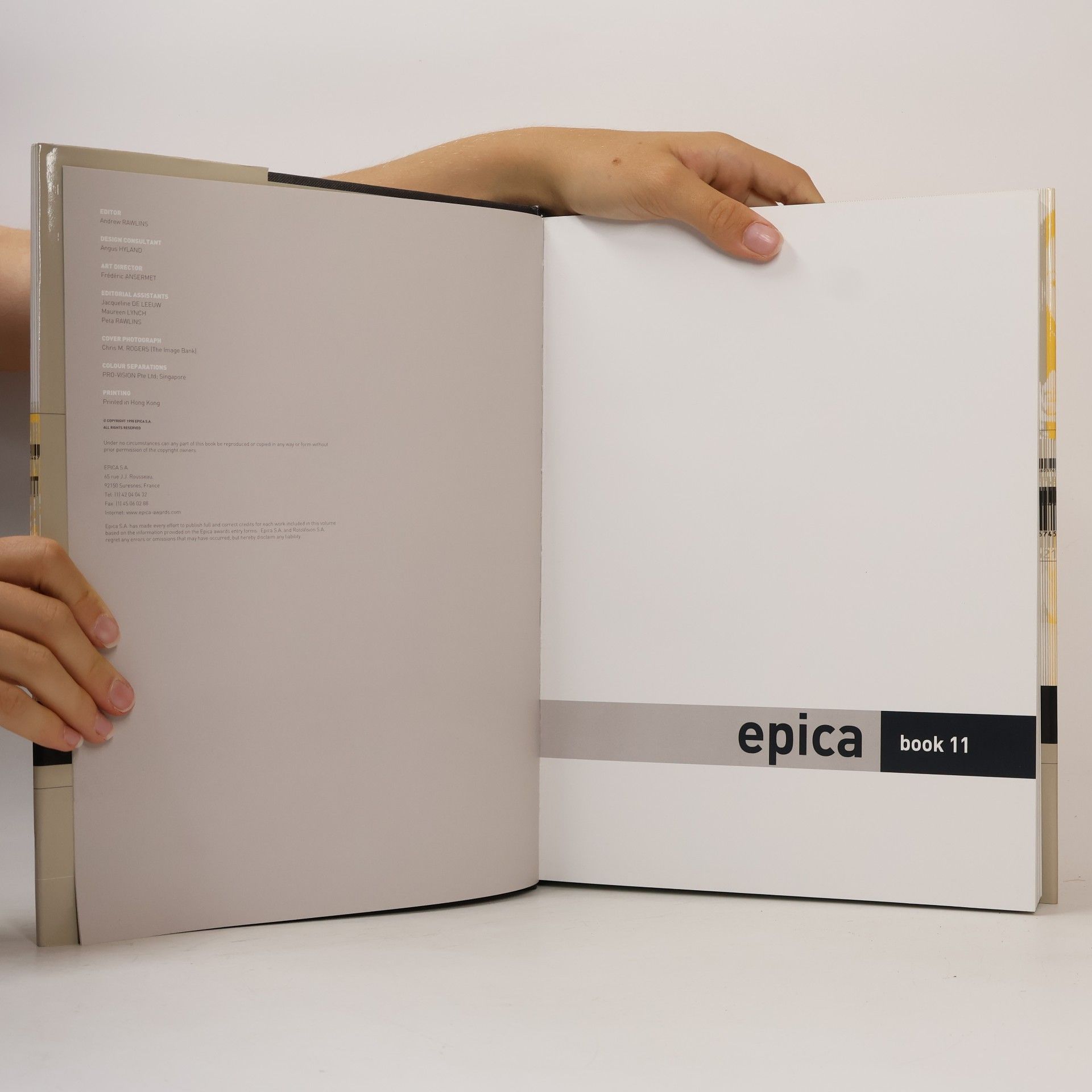 RotoVision SA Epica Book - 11: Epica 11