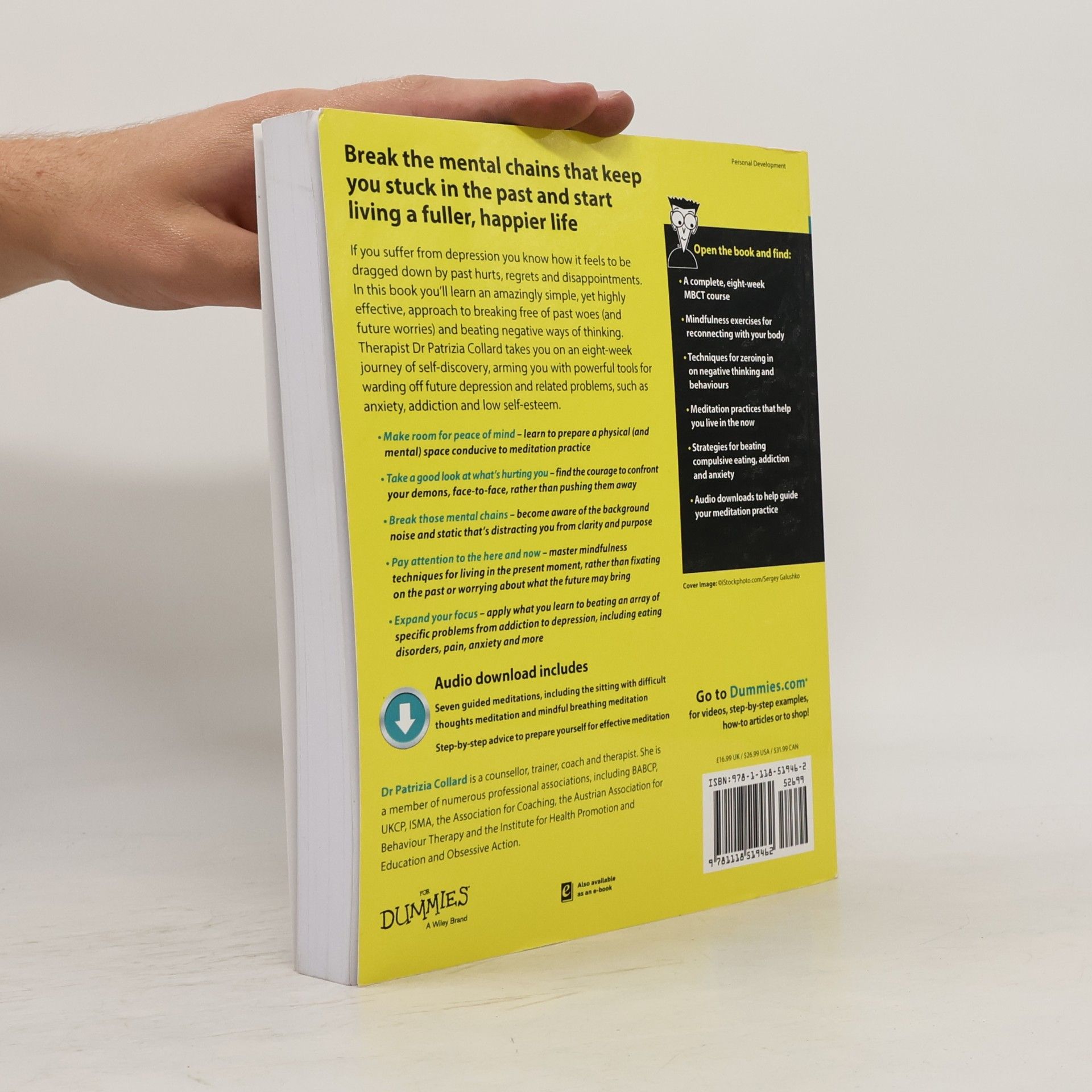 Patrizia Collard Mindfulness-Based Cognitive Therapy For Dummies