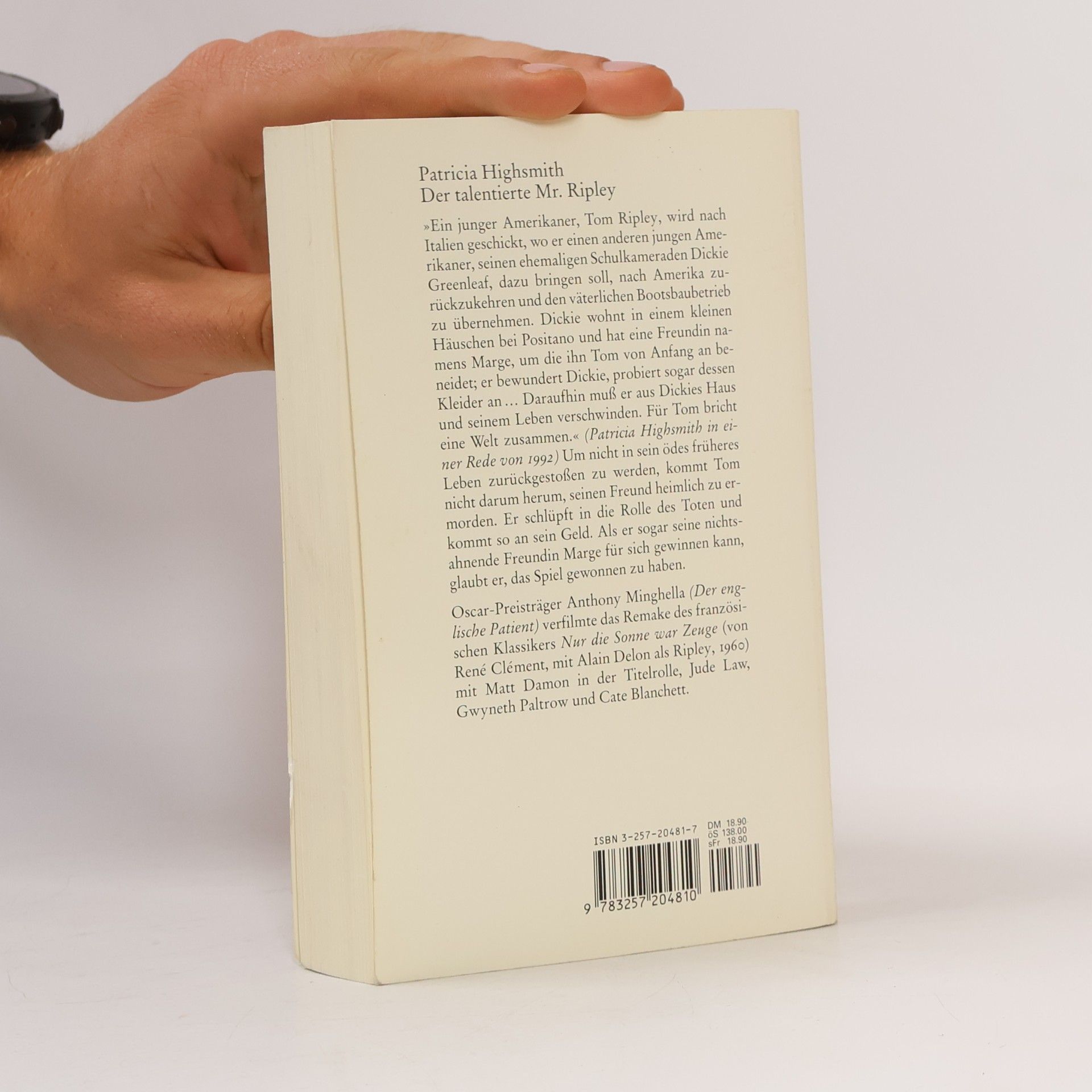 Patricia Highsmith Der talentierte Mr. Ripley
