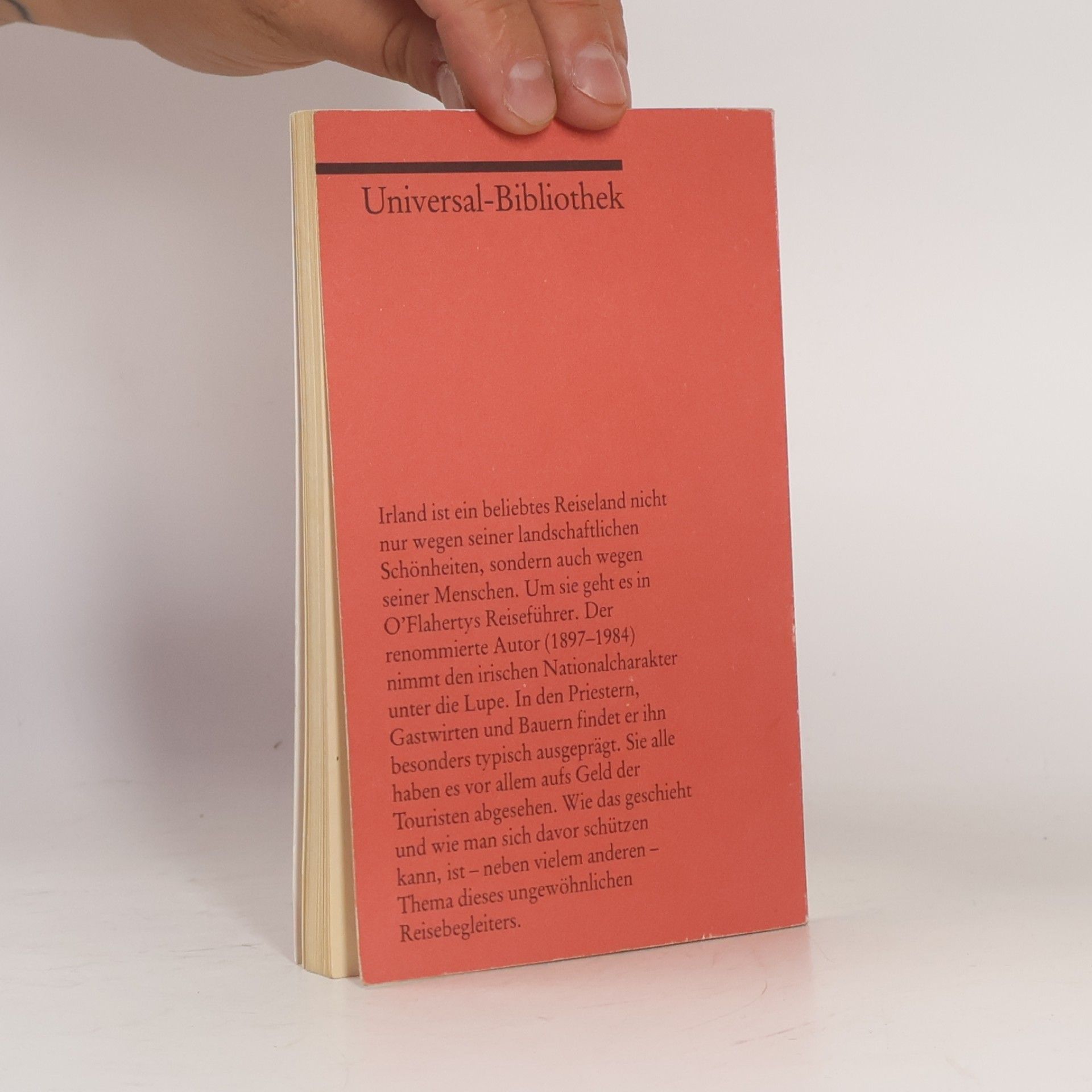 Liam O. Flaherty Fremdsprachentexte: A Tourist's Guide to Ireland