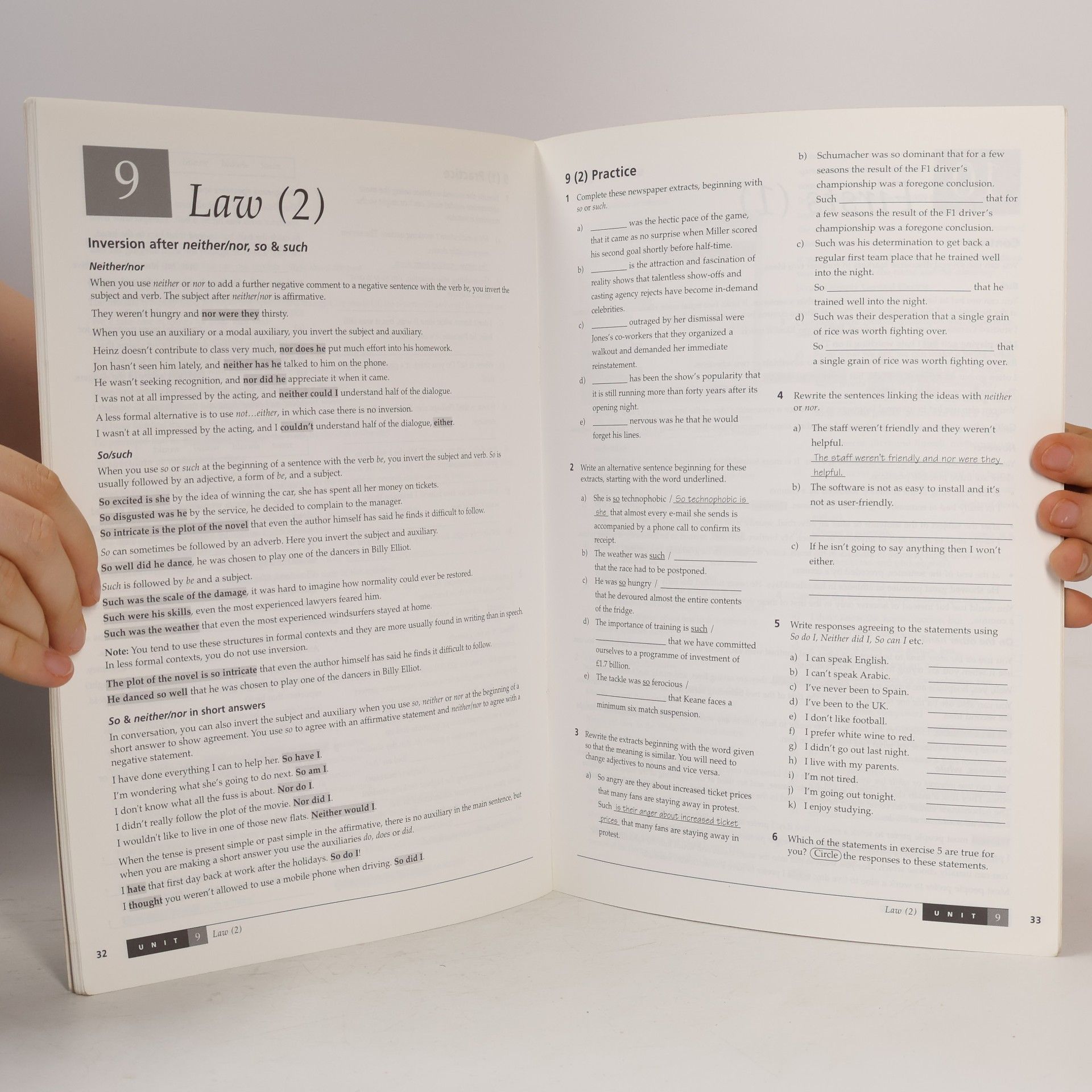Jonathan M. Marks Inside out - advanced. Grammar Companion