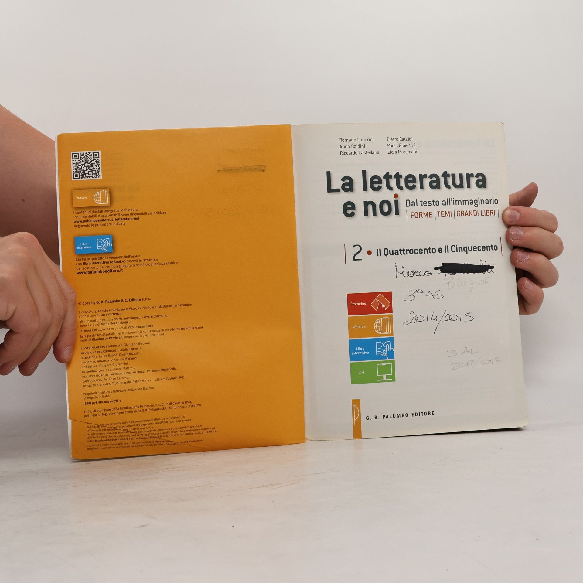 Romano Luperini La letteratura e noi
