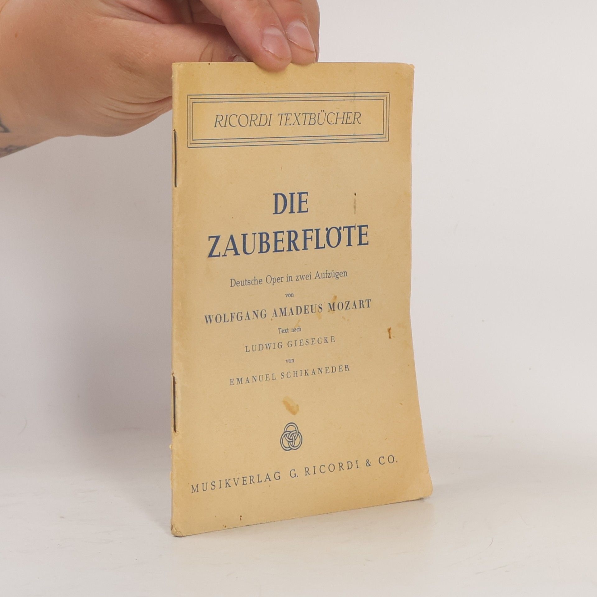 Wolfgang Amadeus Mozart Die Zauberflöte