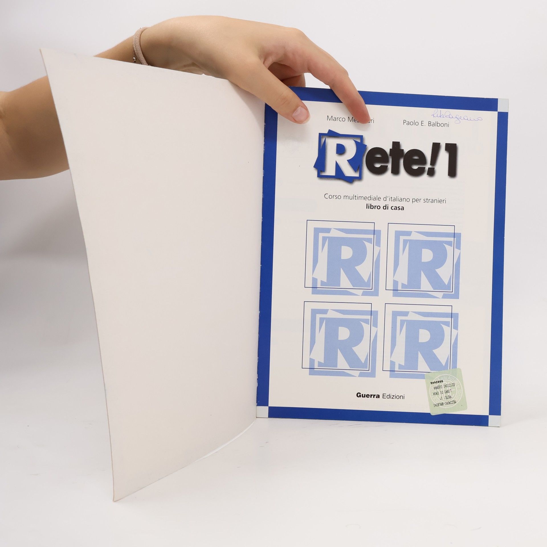Marco Mezzadri Rete! 1. Corso multimediale d'italiano per stranieri. 1, Libro di casa