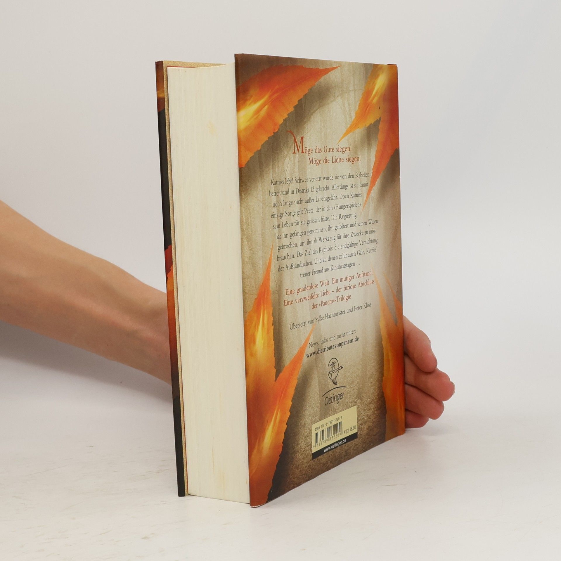 Suzanne Collins Die Tribute vom panem. Flammender Zorn