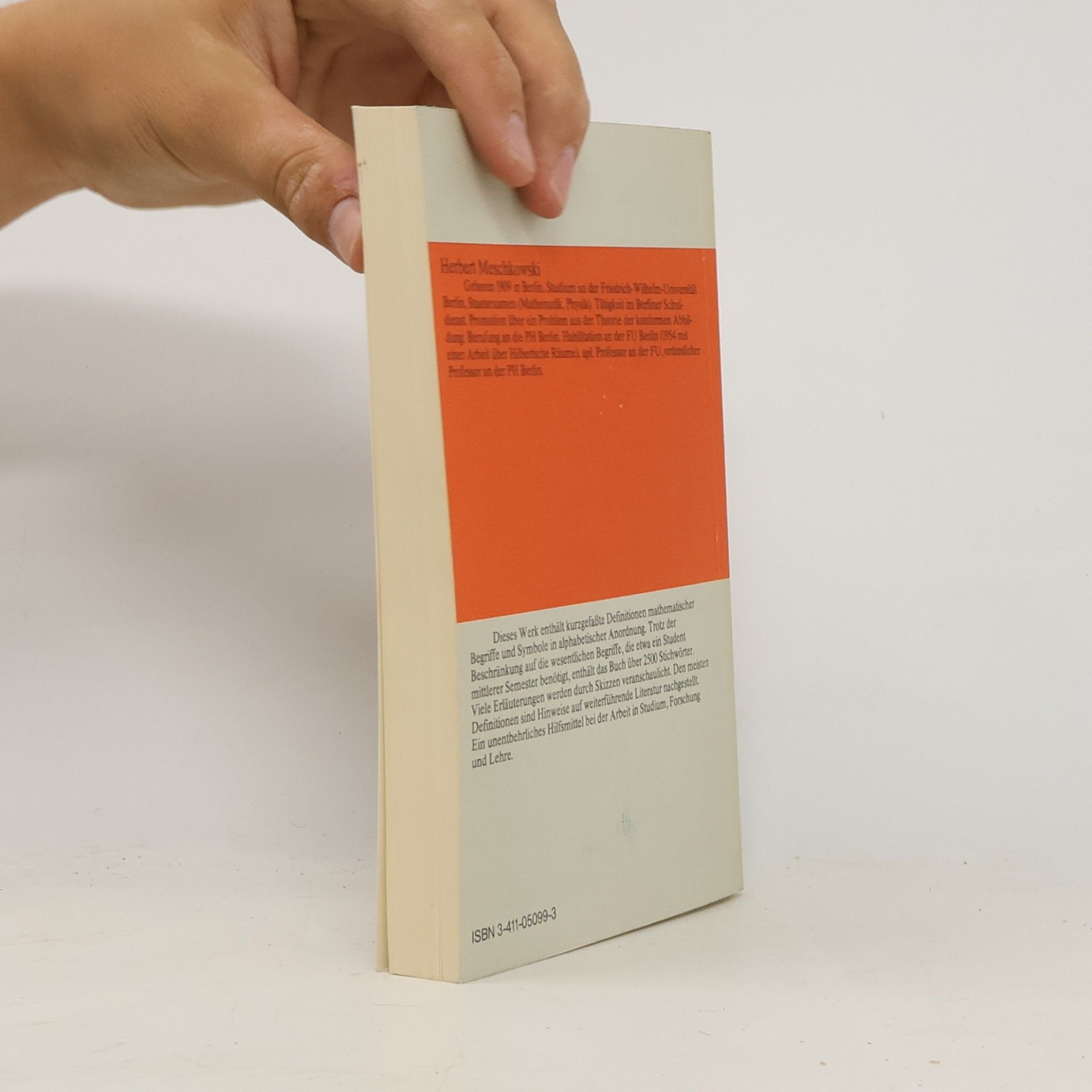 Herbert Meschkowski BI-Hochschultaschenbücher - 99: Mathematisches Begriffswörterbuch