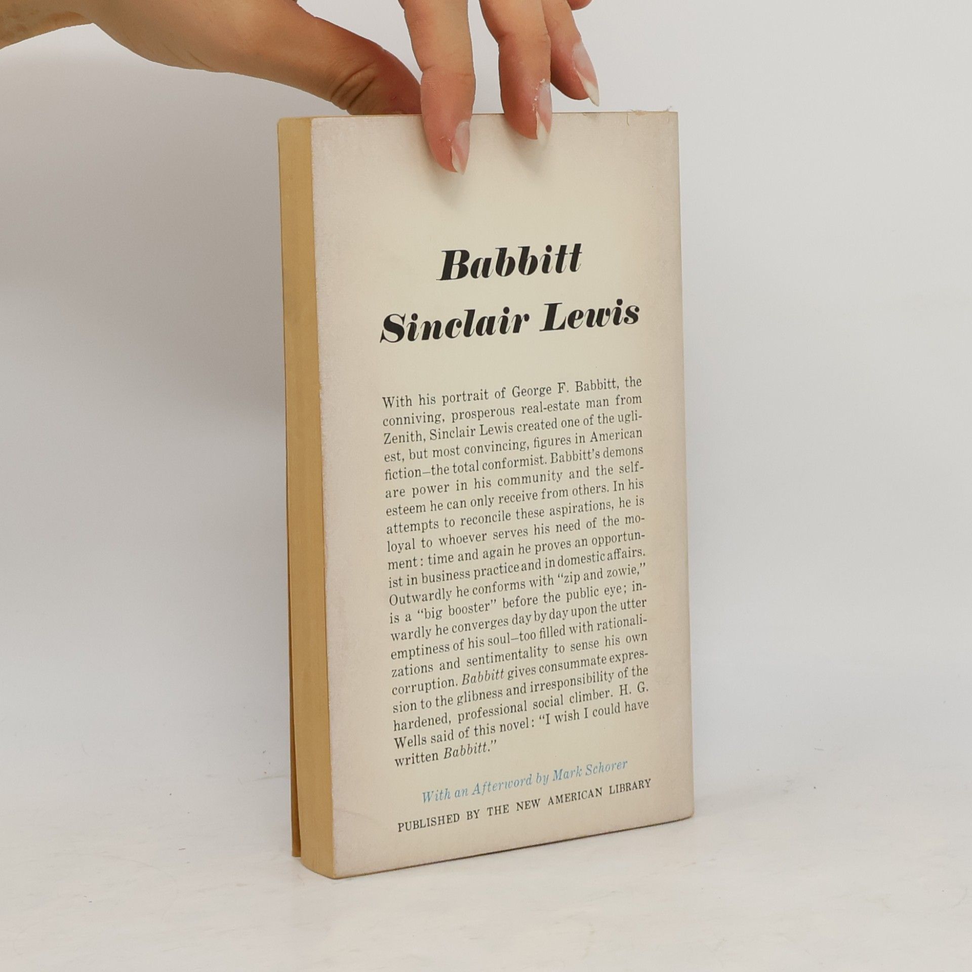Sinclair Lewis Babbitt