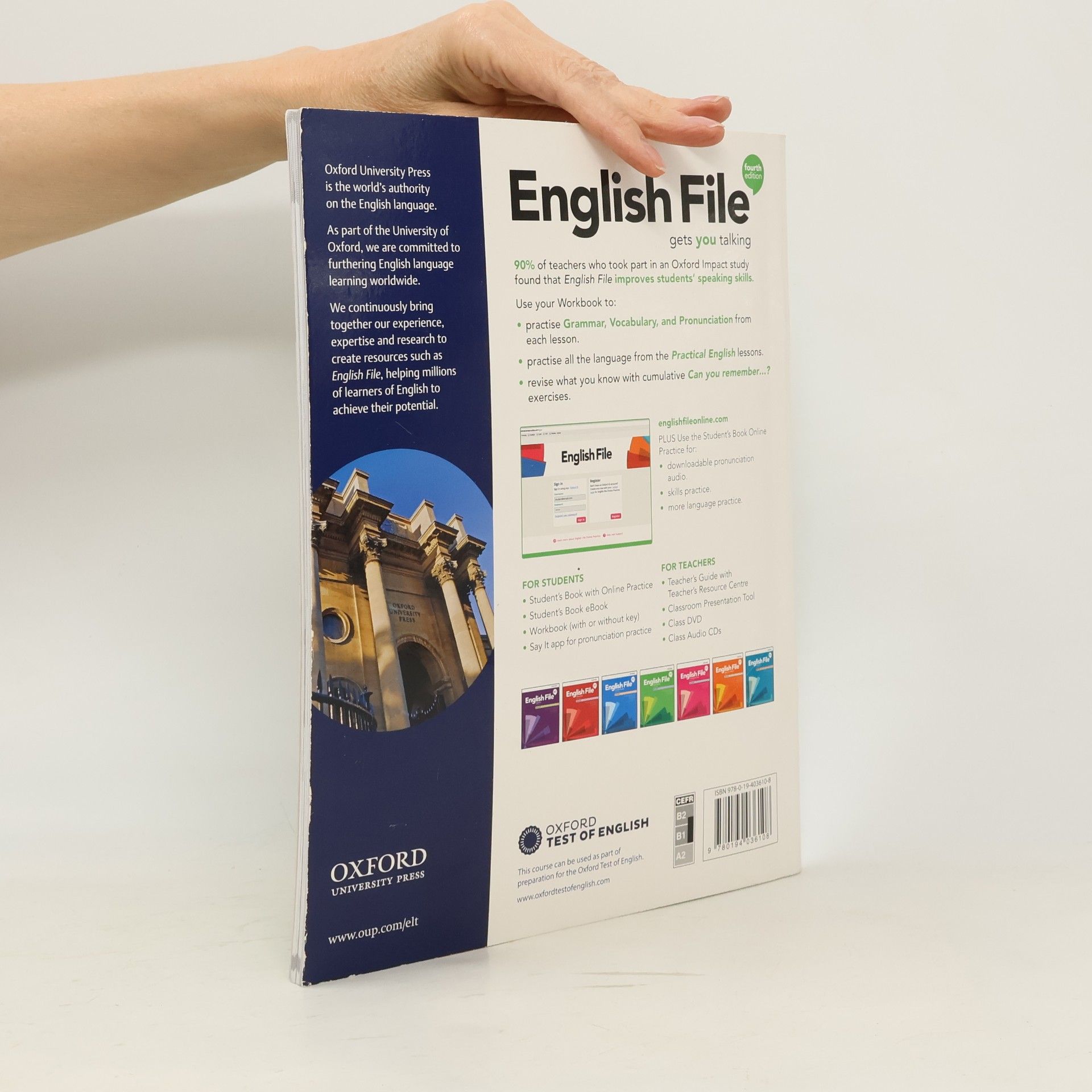 AA.VV. English File Intermediate Workbook with Key, fourth edition