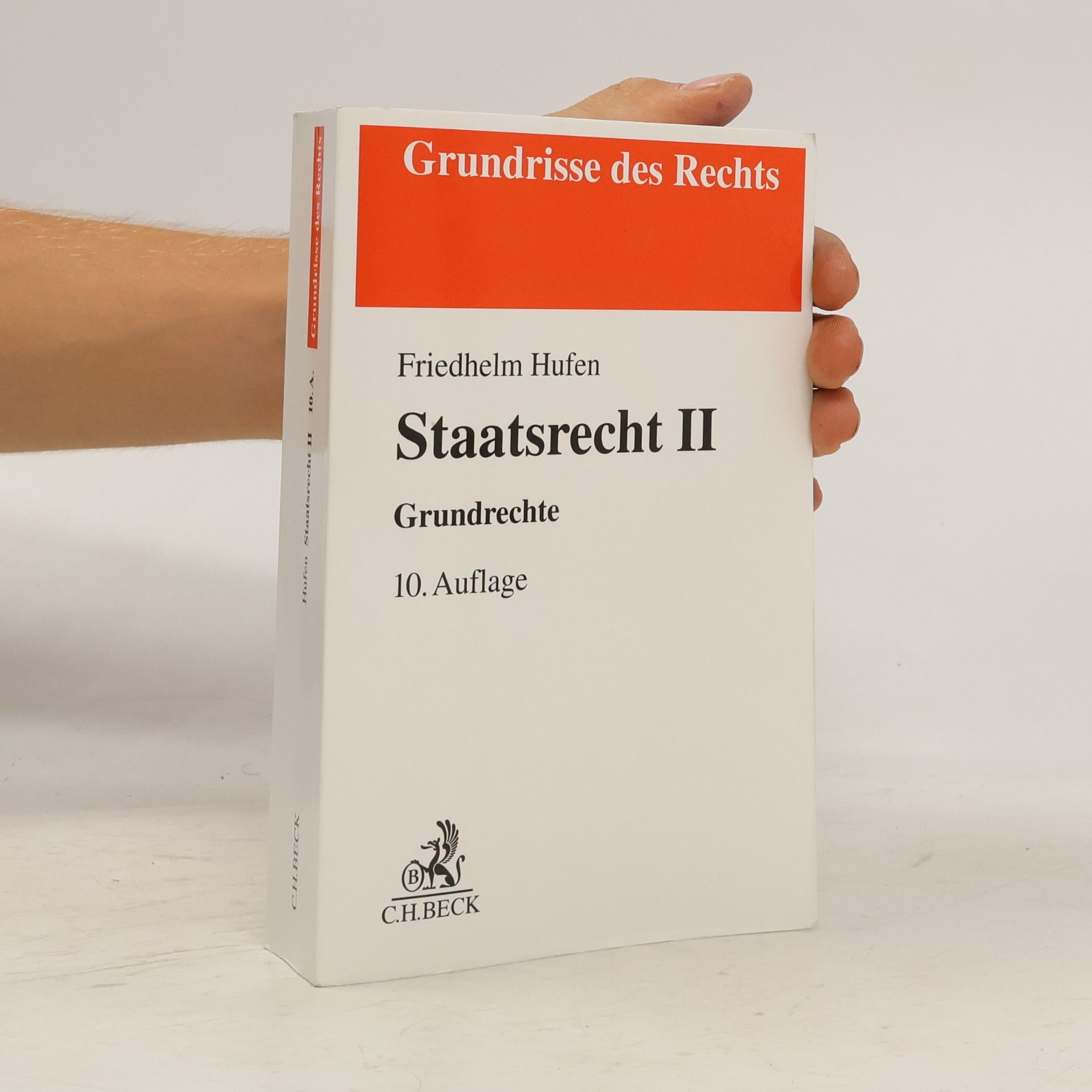 Friedhelm Hufen Staatsrecht II