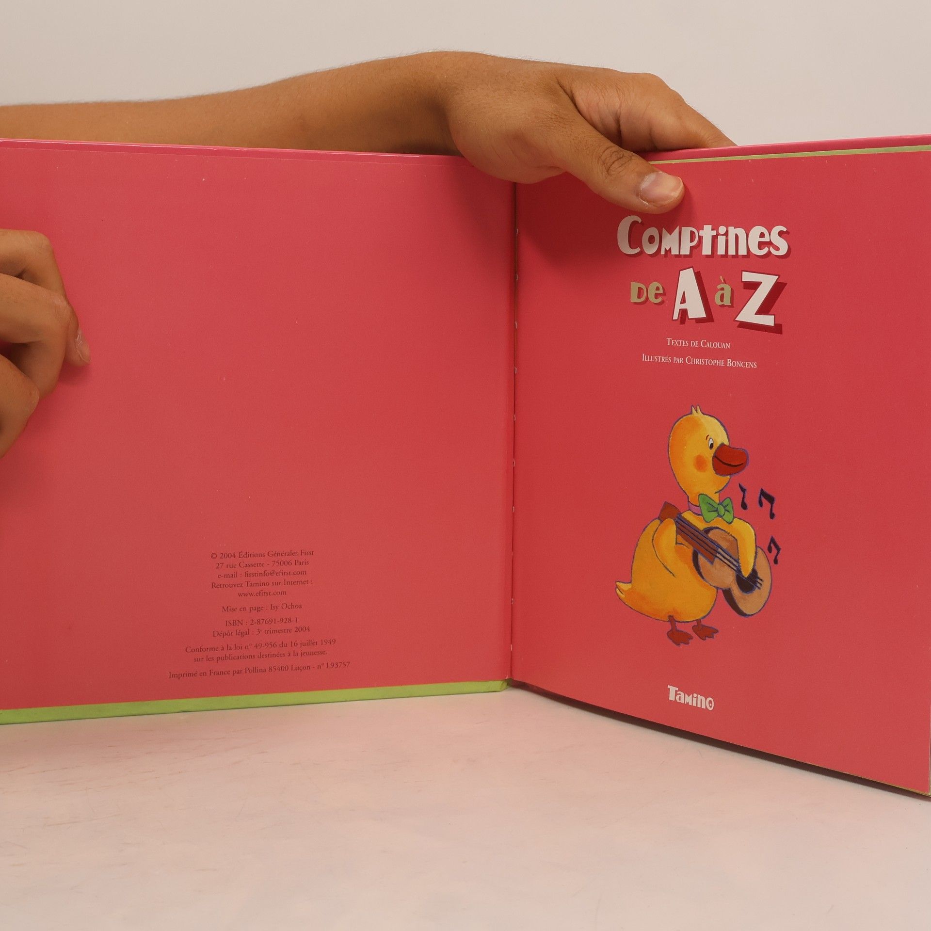 Calouan Comptines de A à Z