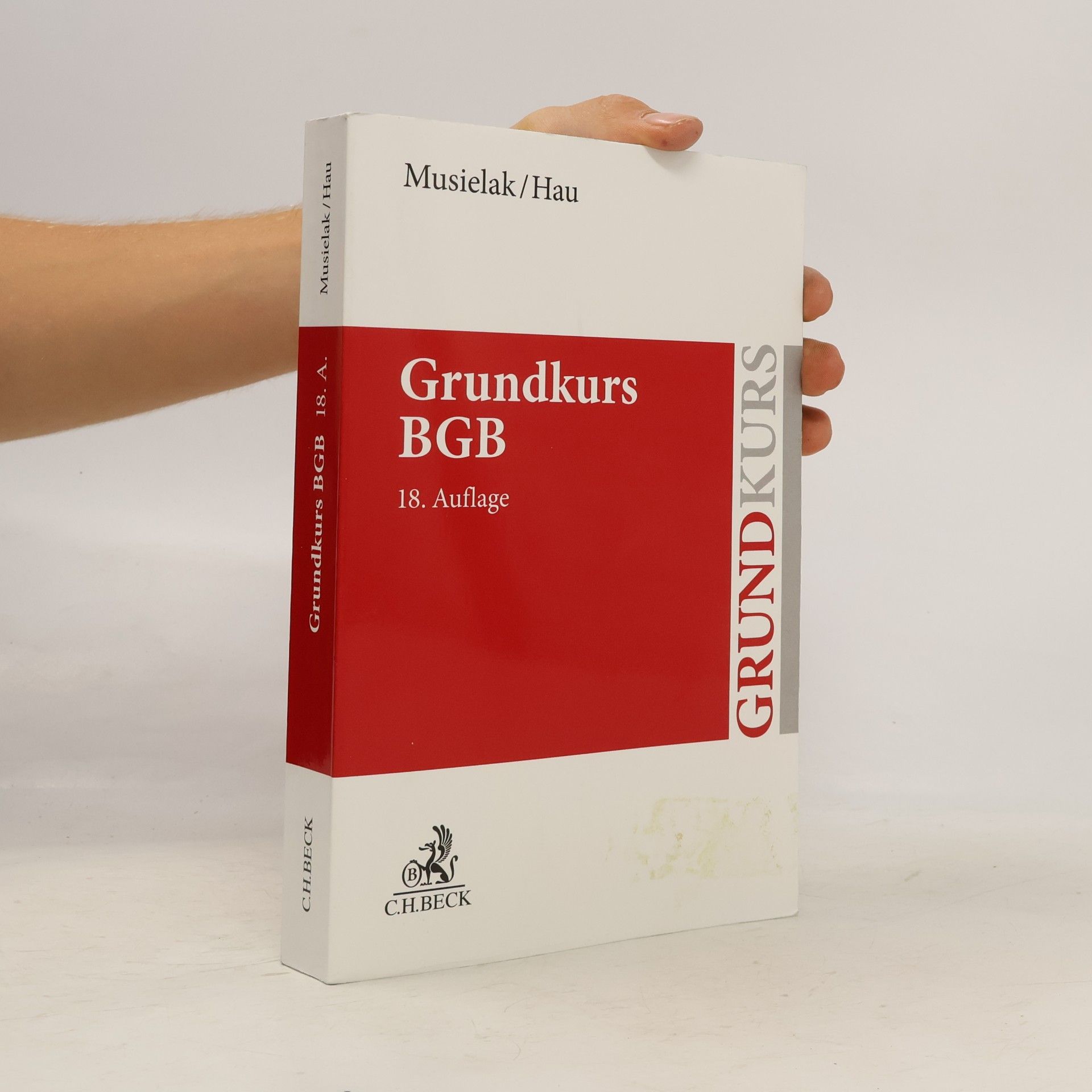 Hans-Joachim Musielak Grundkurs BGB