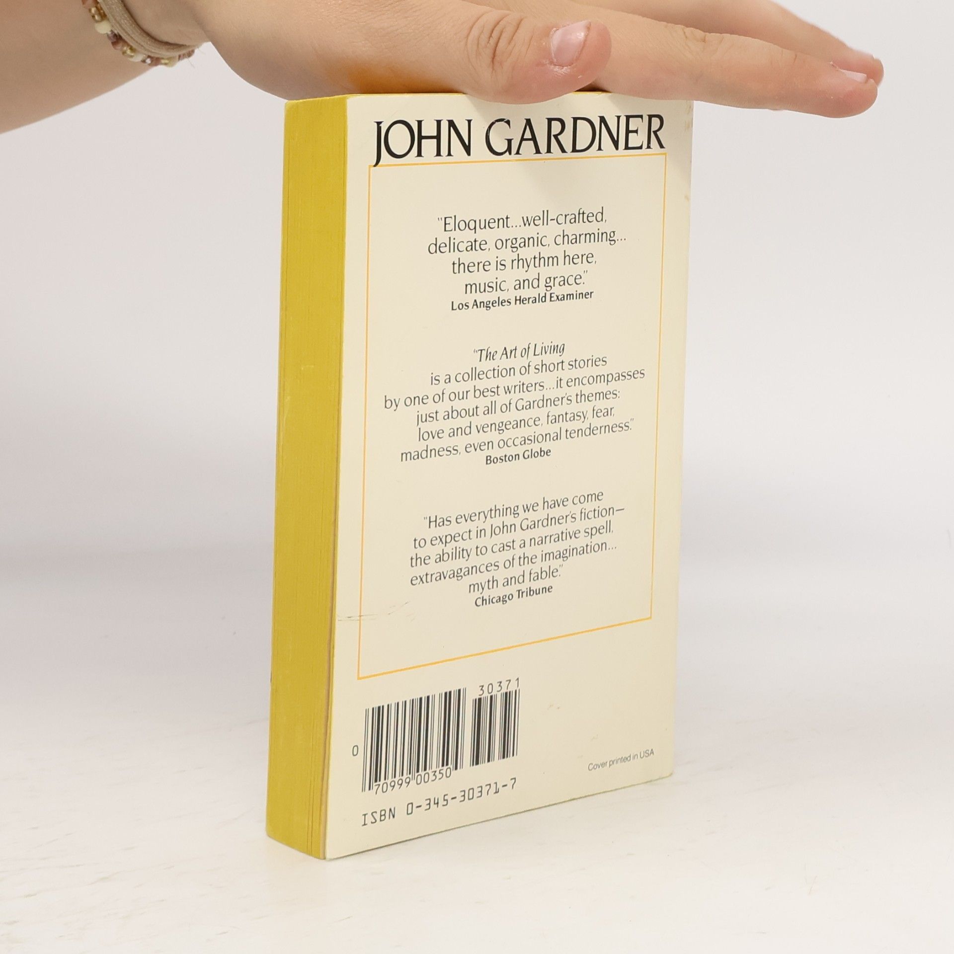 John Gardner The Art of Living and Other Stories