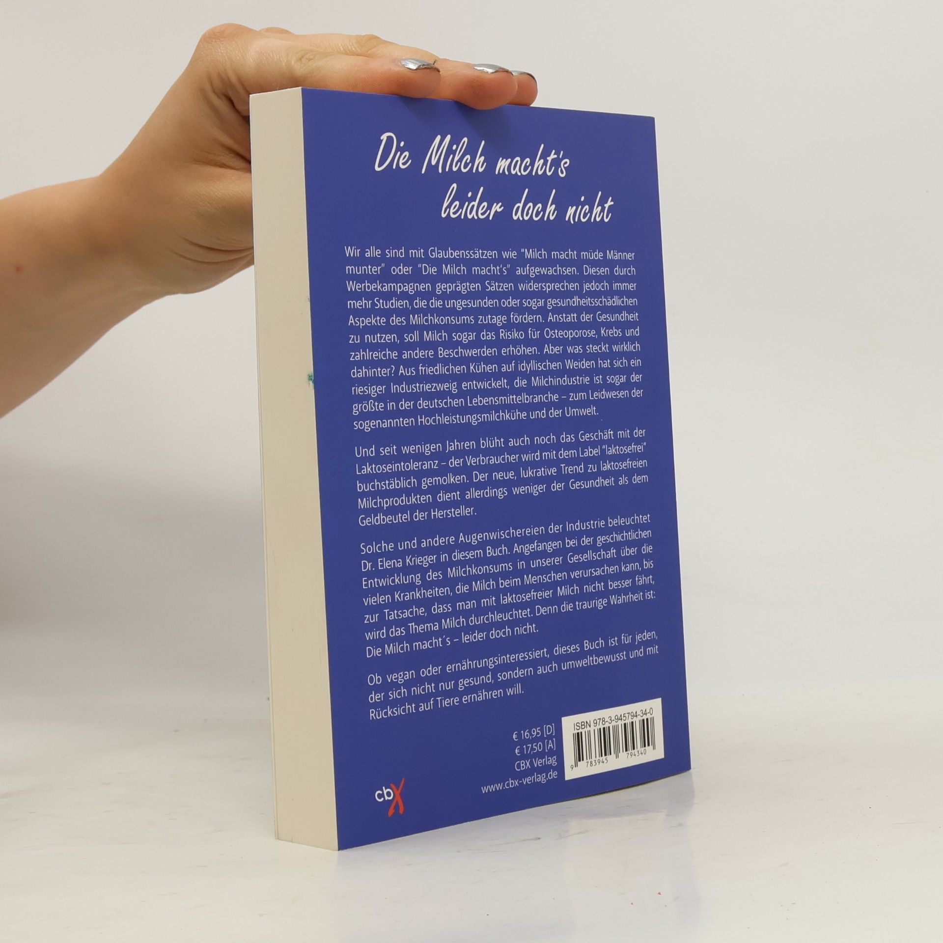 Dr. Elena Krieger Die Milchlüge