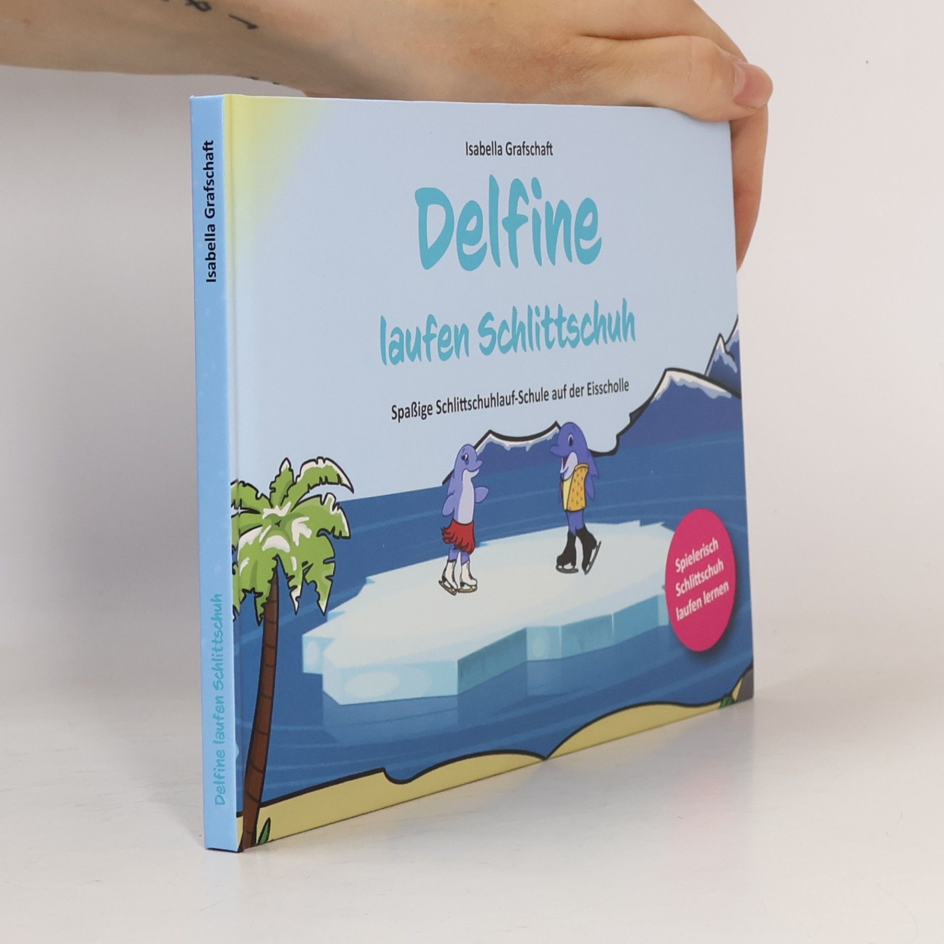 Grafschaft Isabella Delfine laufen Schlittschuh