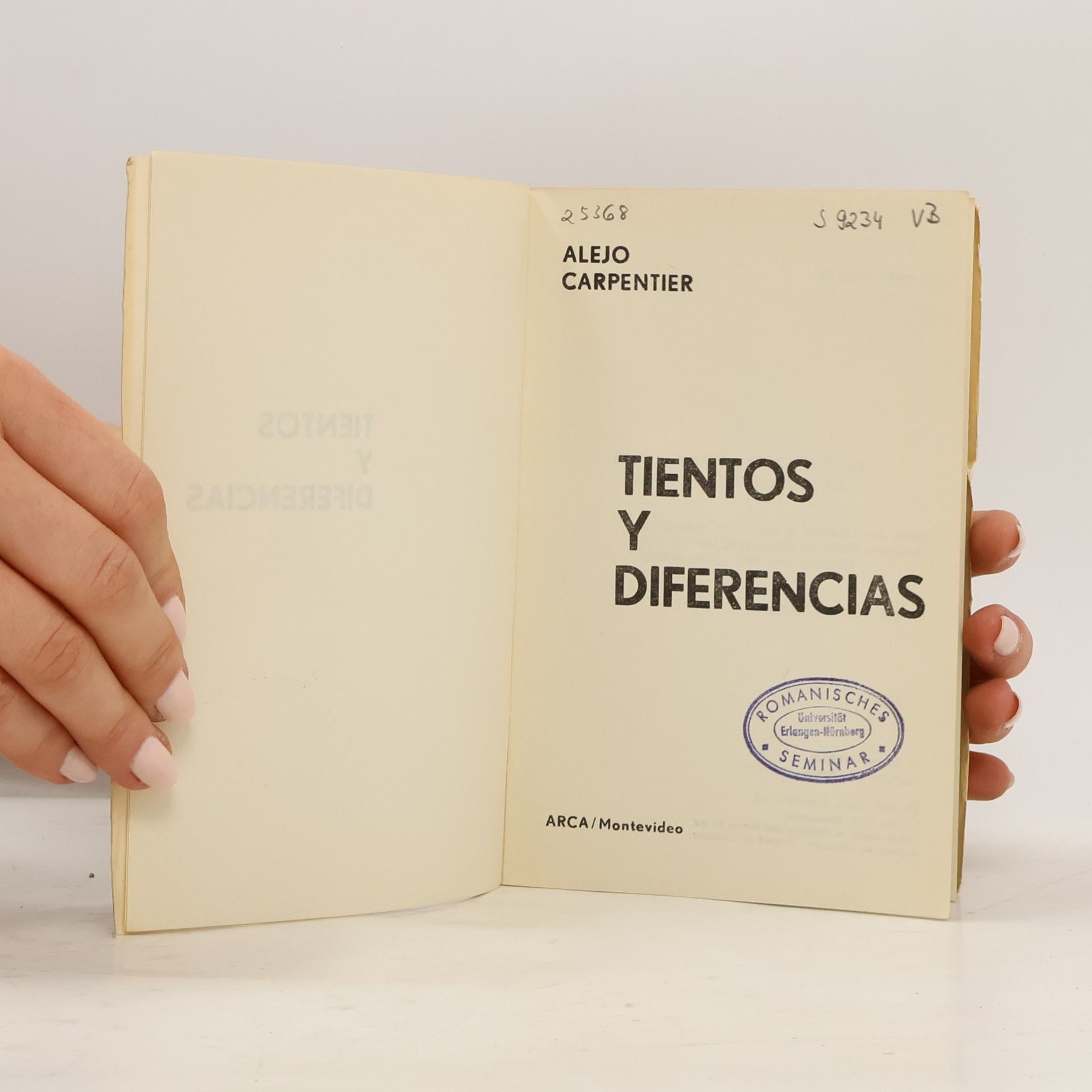 Alejo Carpentier Tientos y diferencias