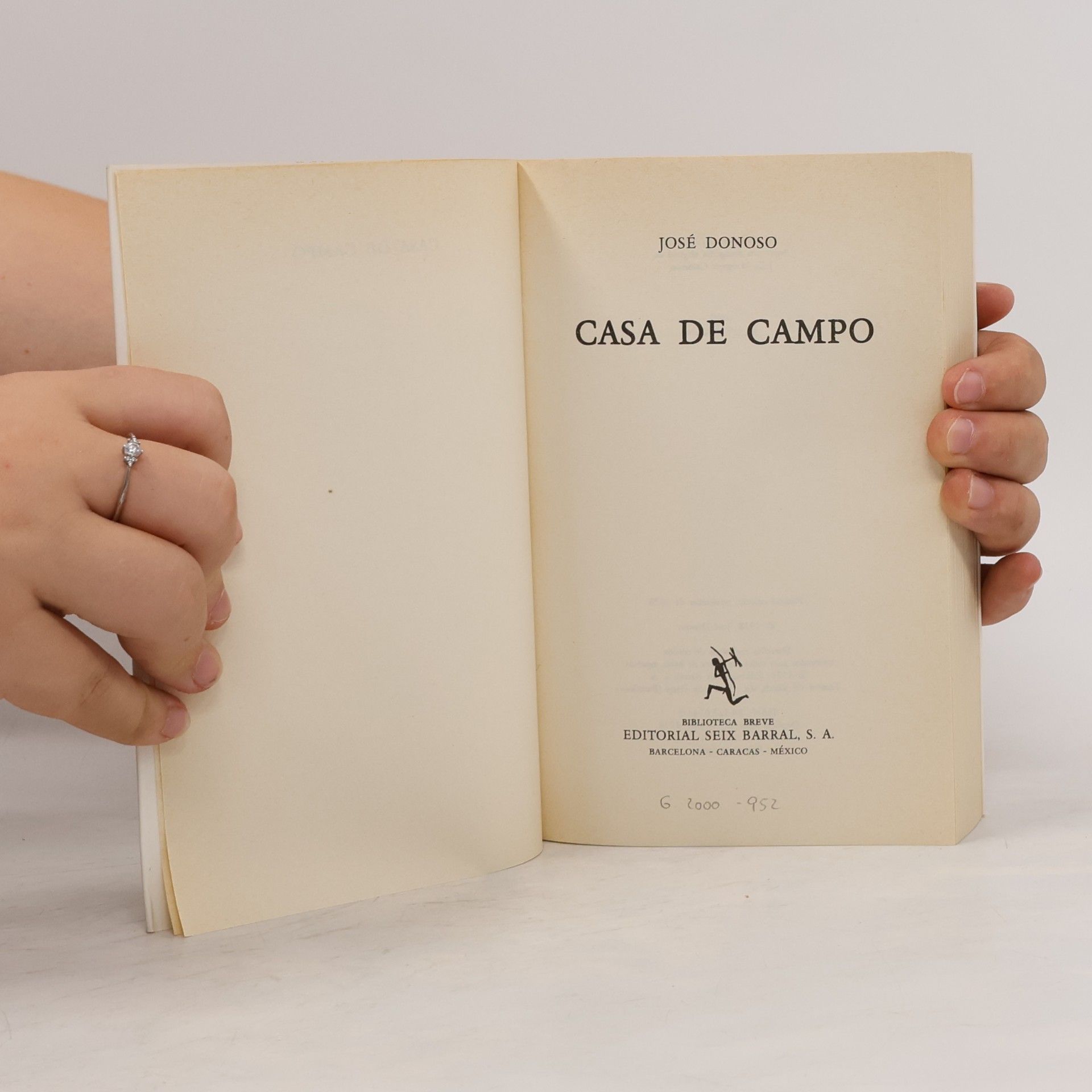 José Donoso Casa de campo