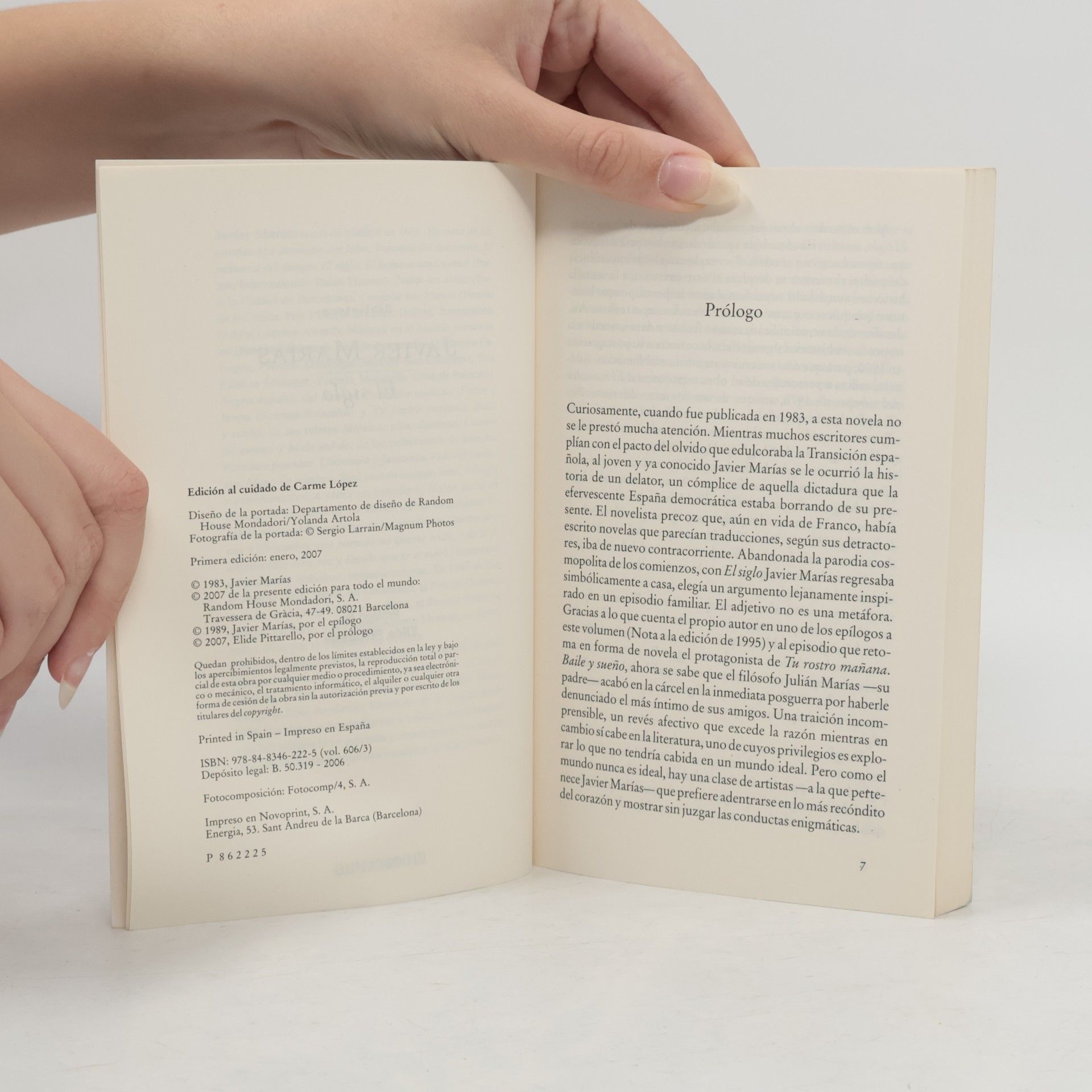 Javier Marías Contemporánea: El siglo