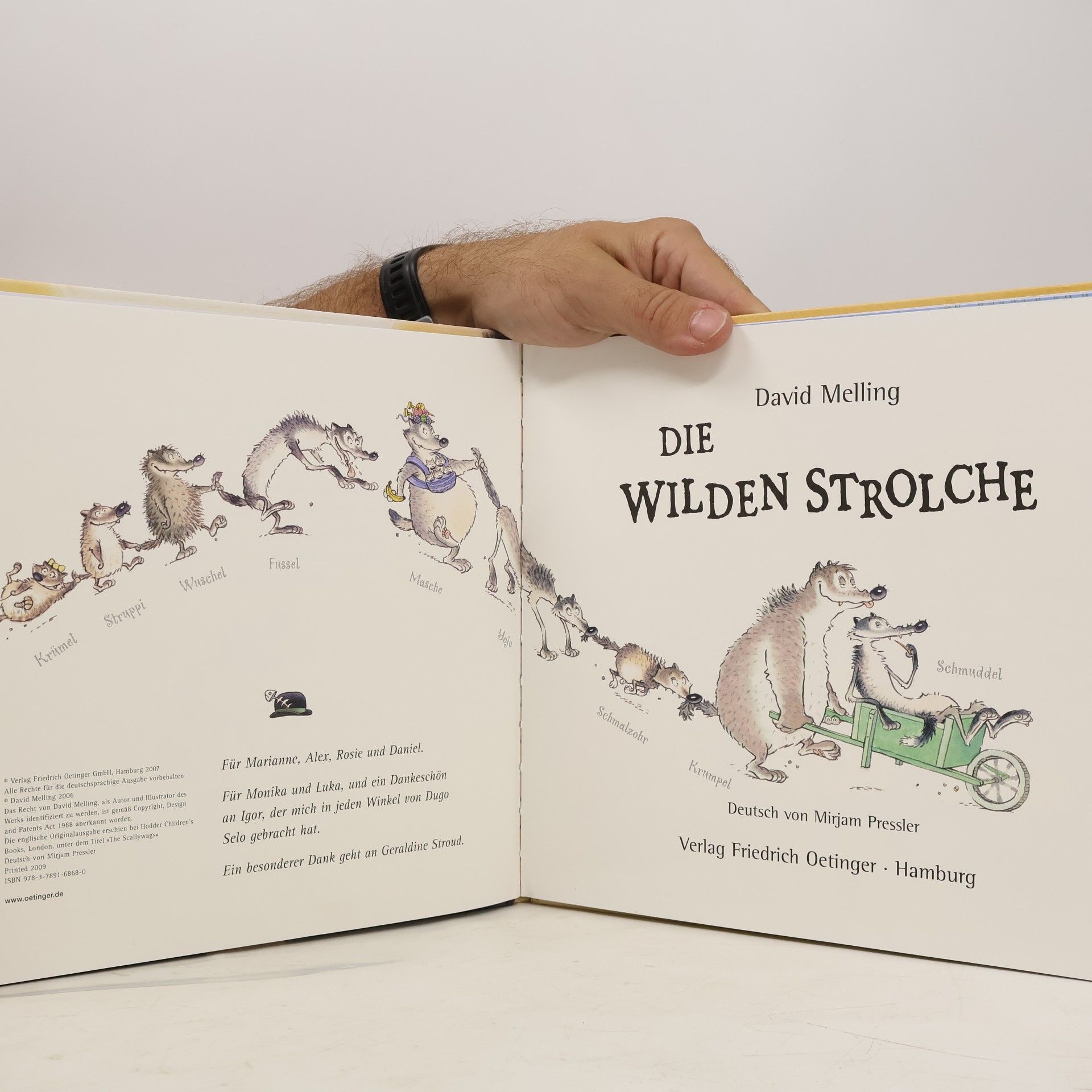 David Melling Michi: Die wilden Strolche