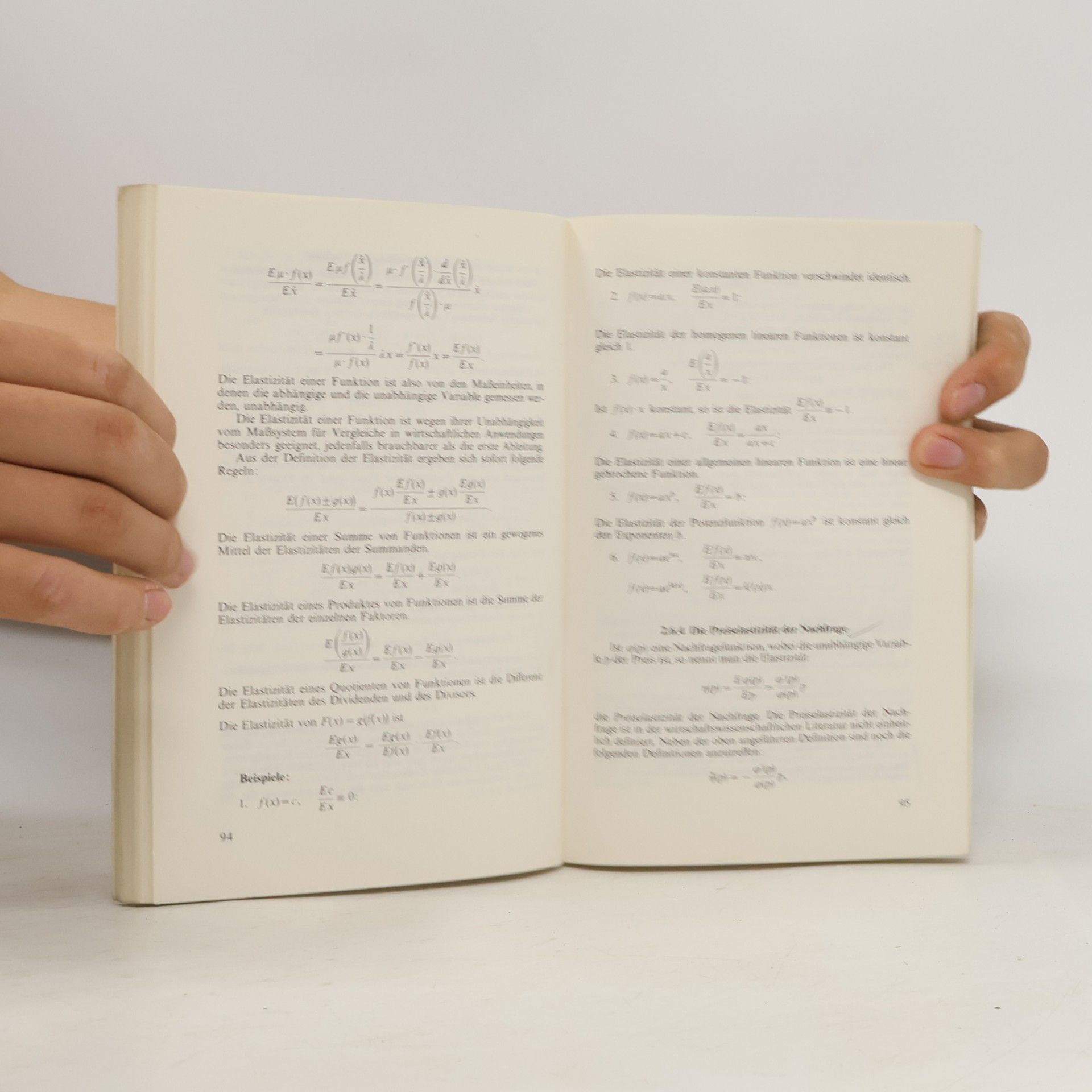 Martin J. Beckmann Mathematik für Ökonomen I