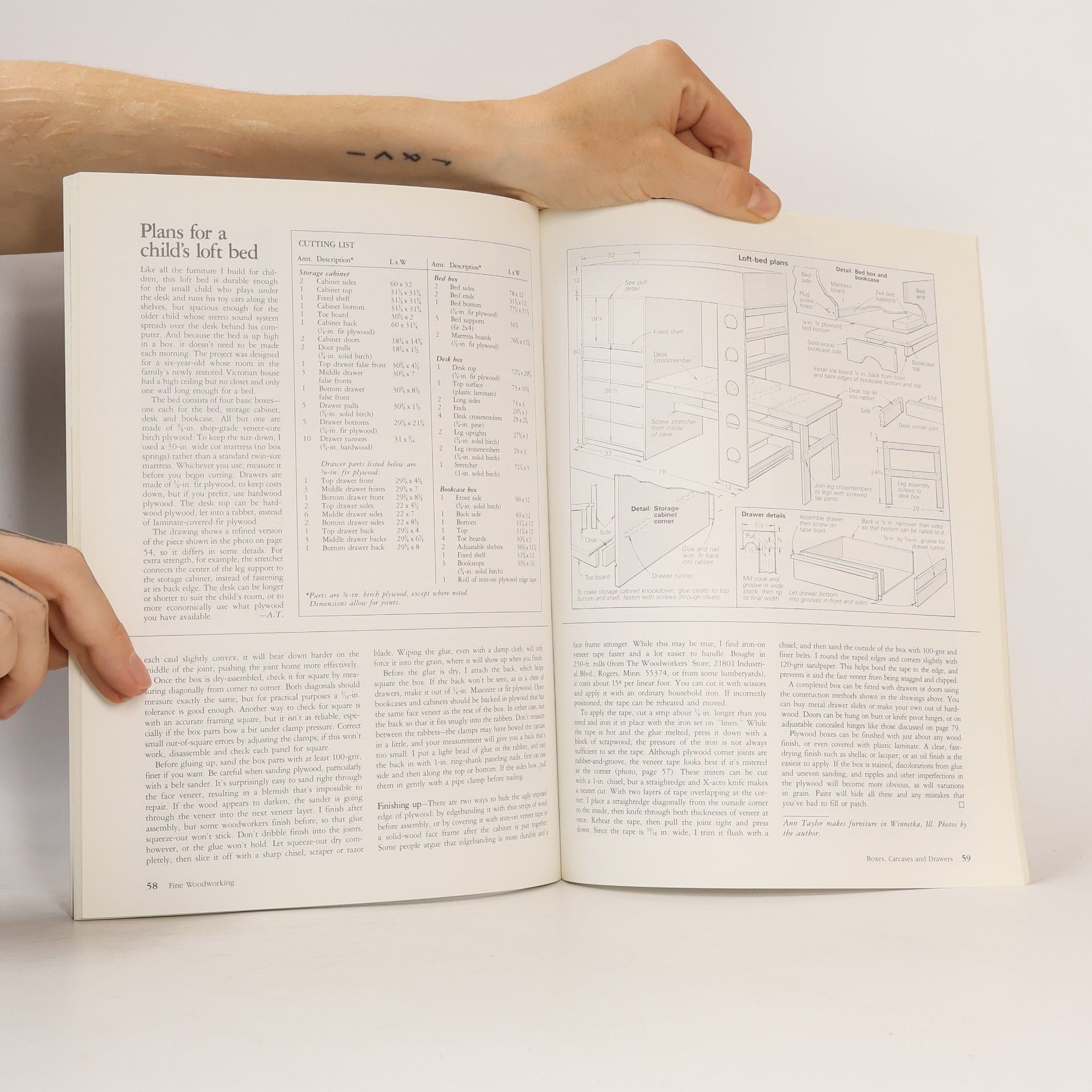 Editors of Fine Woodworking Magazine Fine Woodworking on Boxes, Carcases, and Drawers
