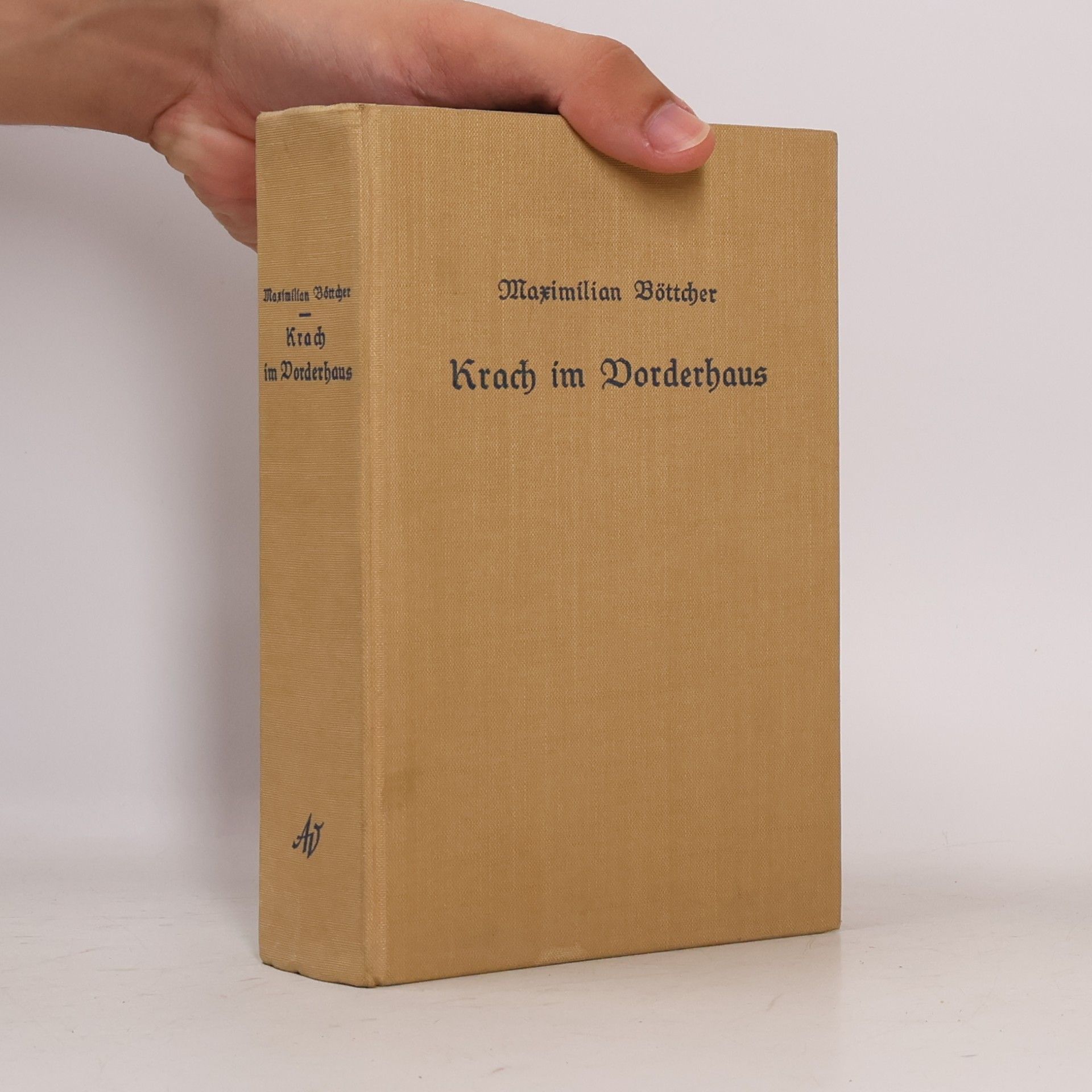 Maximilian Böttcher Krach im Vorderhaus