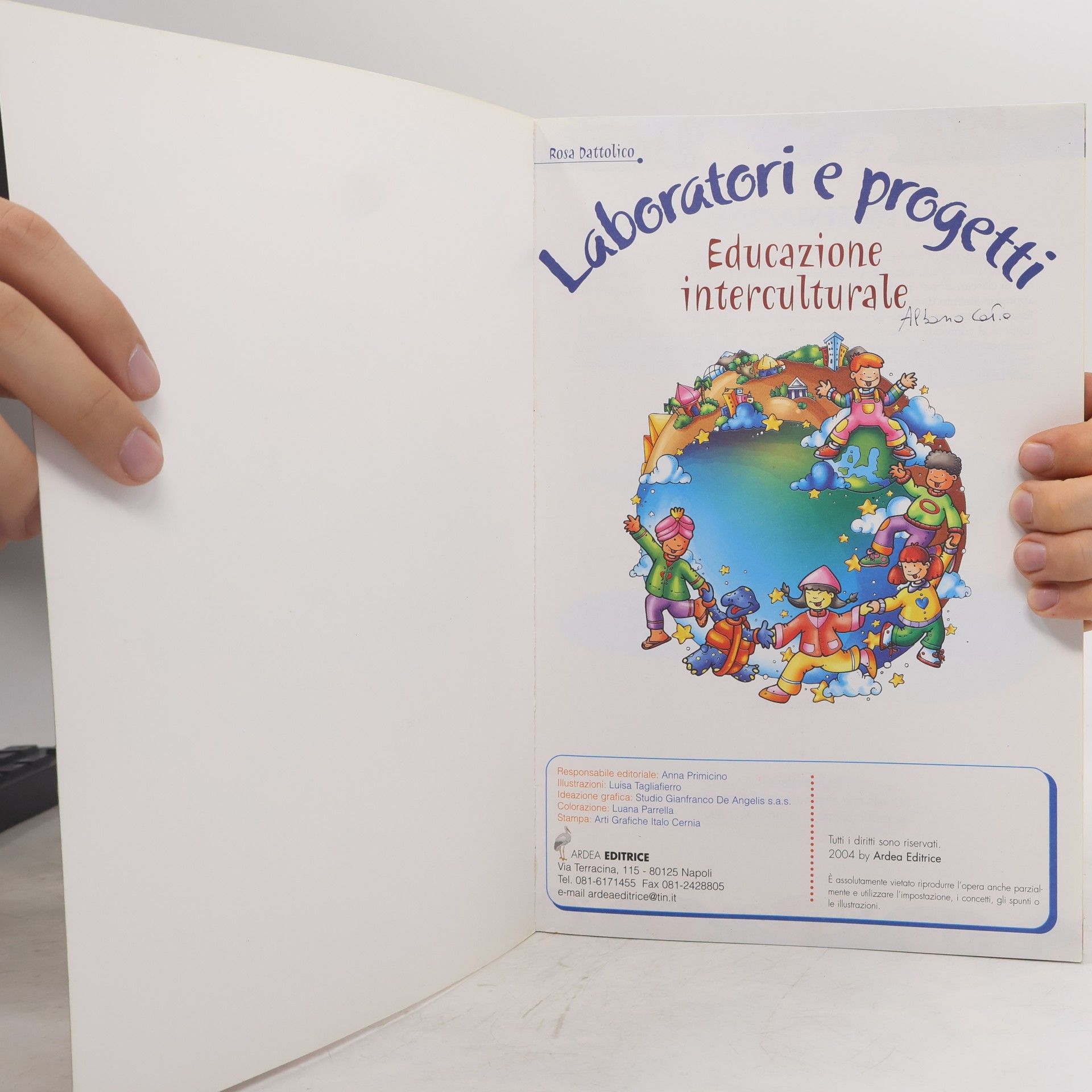 Rosa Dattolico Laboratori e progetti. Educazione interculturale. Per la Scuola elementare