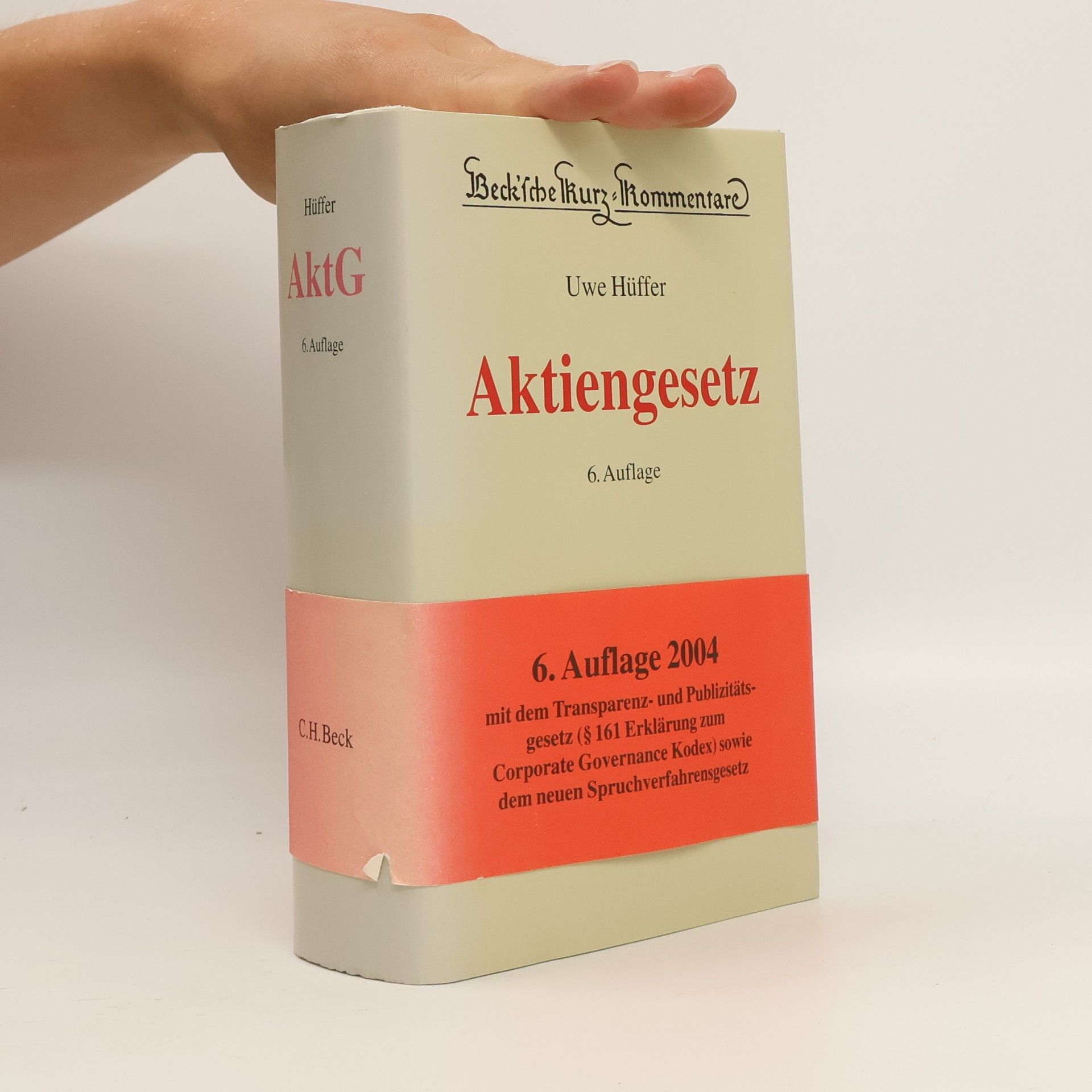Uwe Hüffer Aktiengesetz
