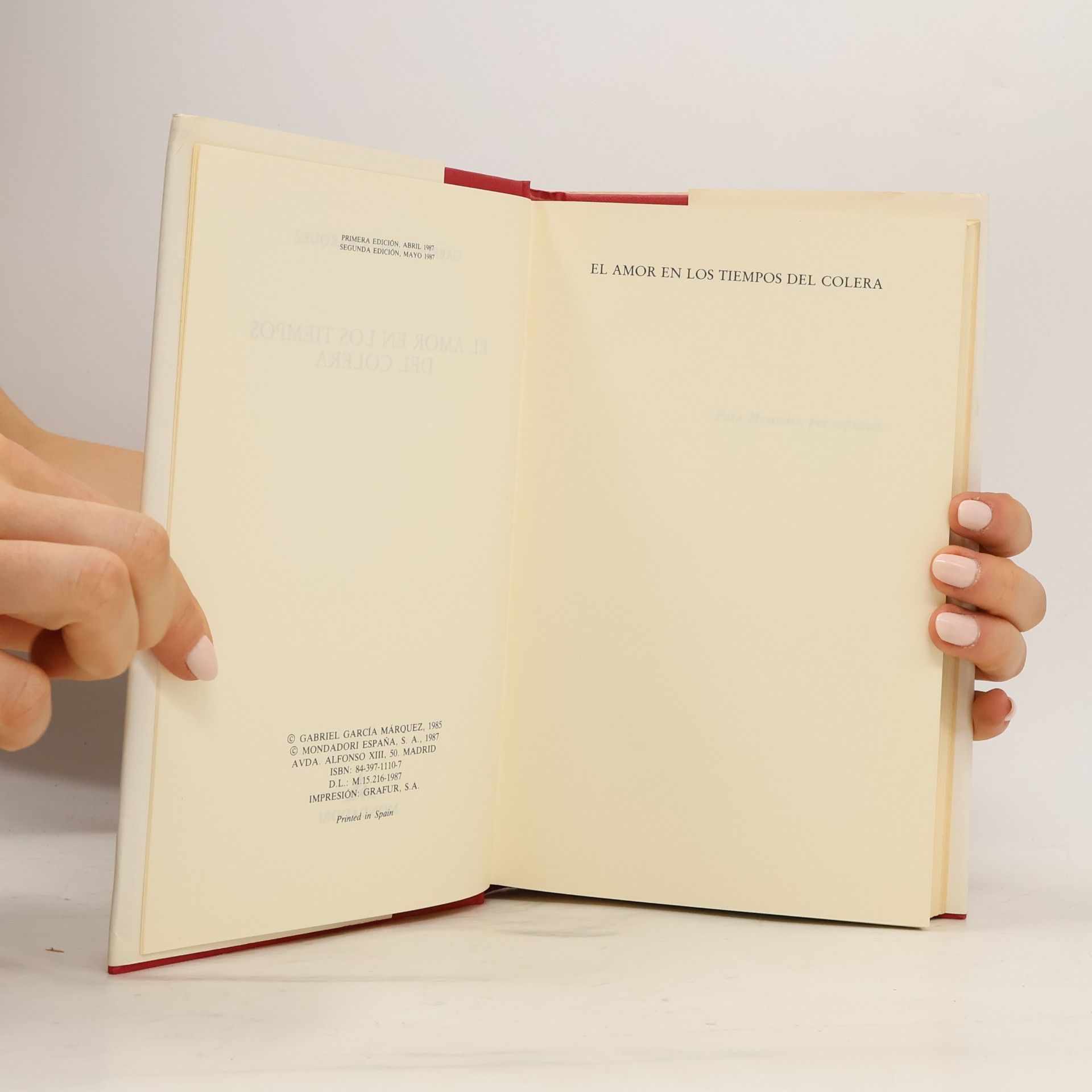 Gabriel García Márquez El amor en los tiempos del cólera