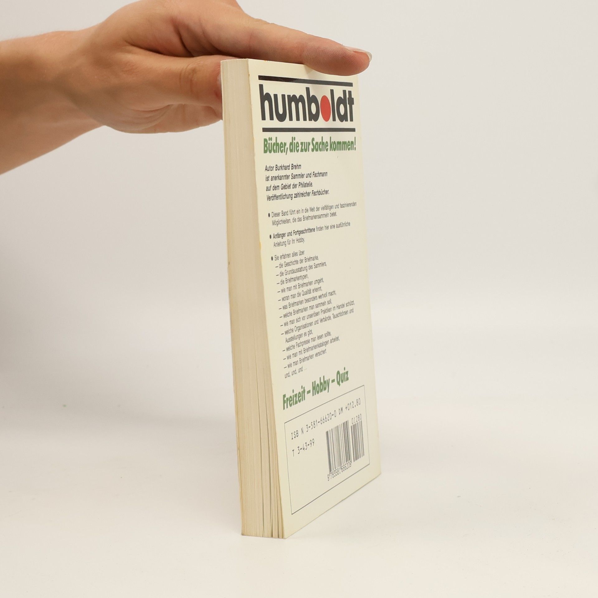 Burkhard Brehm Humboldt-Briefmarkenbuch