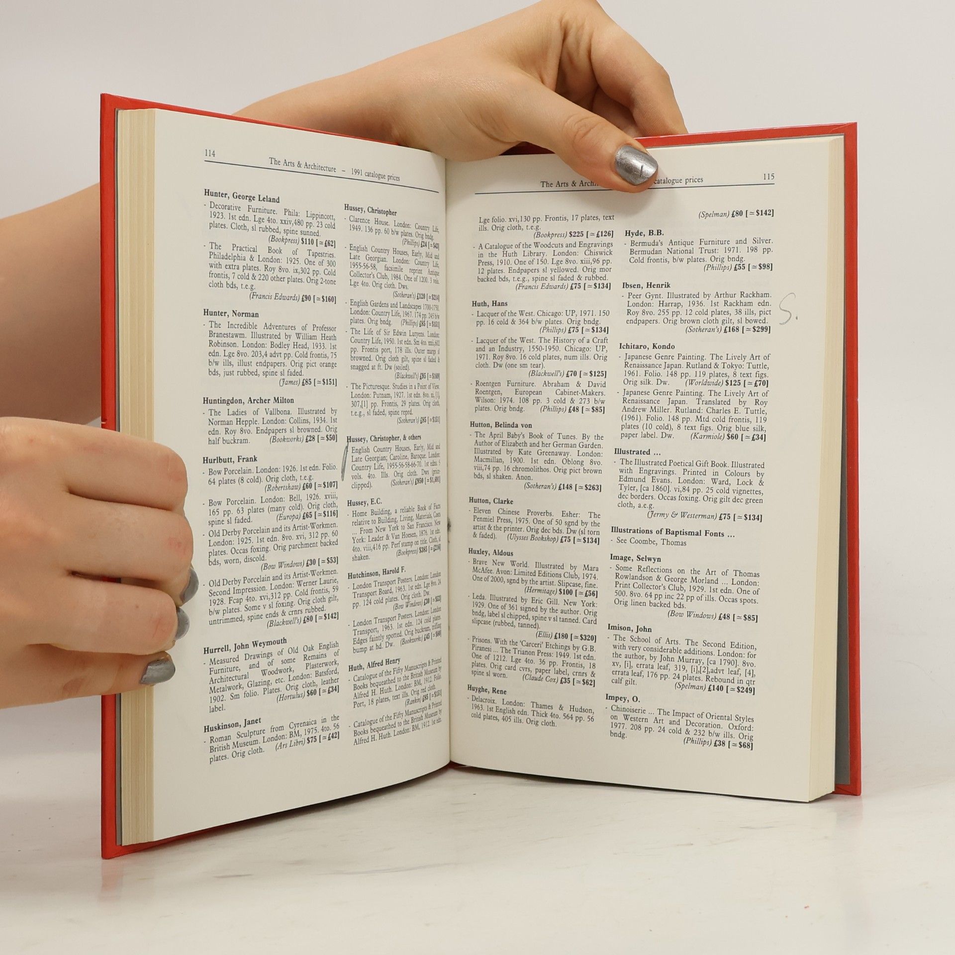 Michael Cole International Rare Book Prices - 1992: The Arts & Architecture