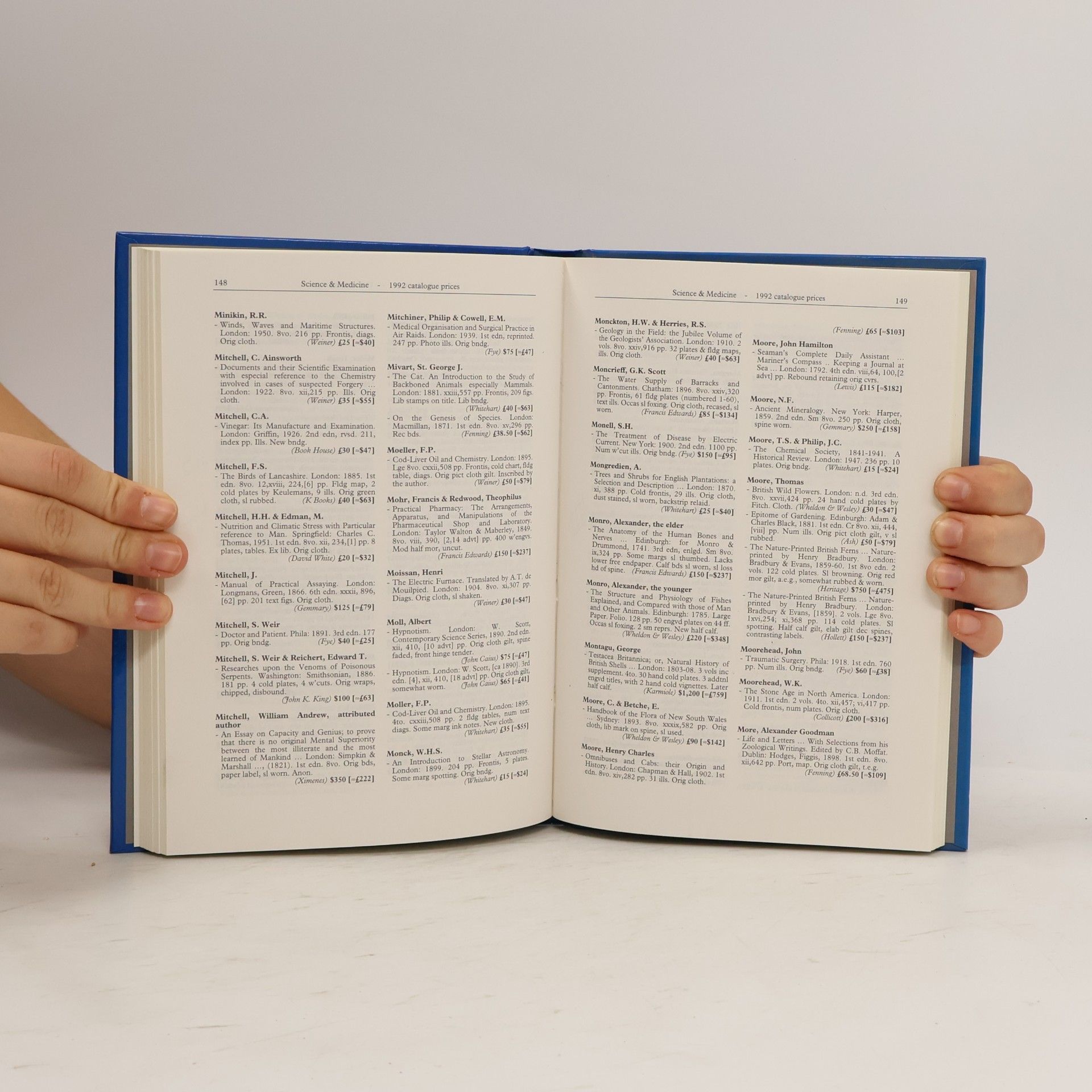 Michael Cole Annual Register of Book Values - 1993: Science & Medicine