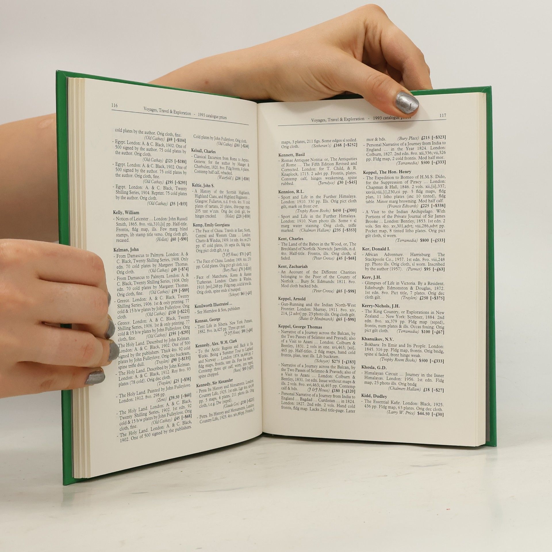 Michael Cole Annual Register of Book Values - 1994: International Rare Book Prices Voyages