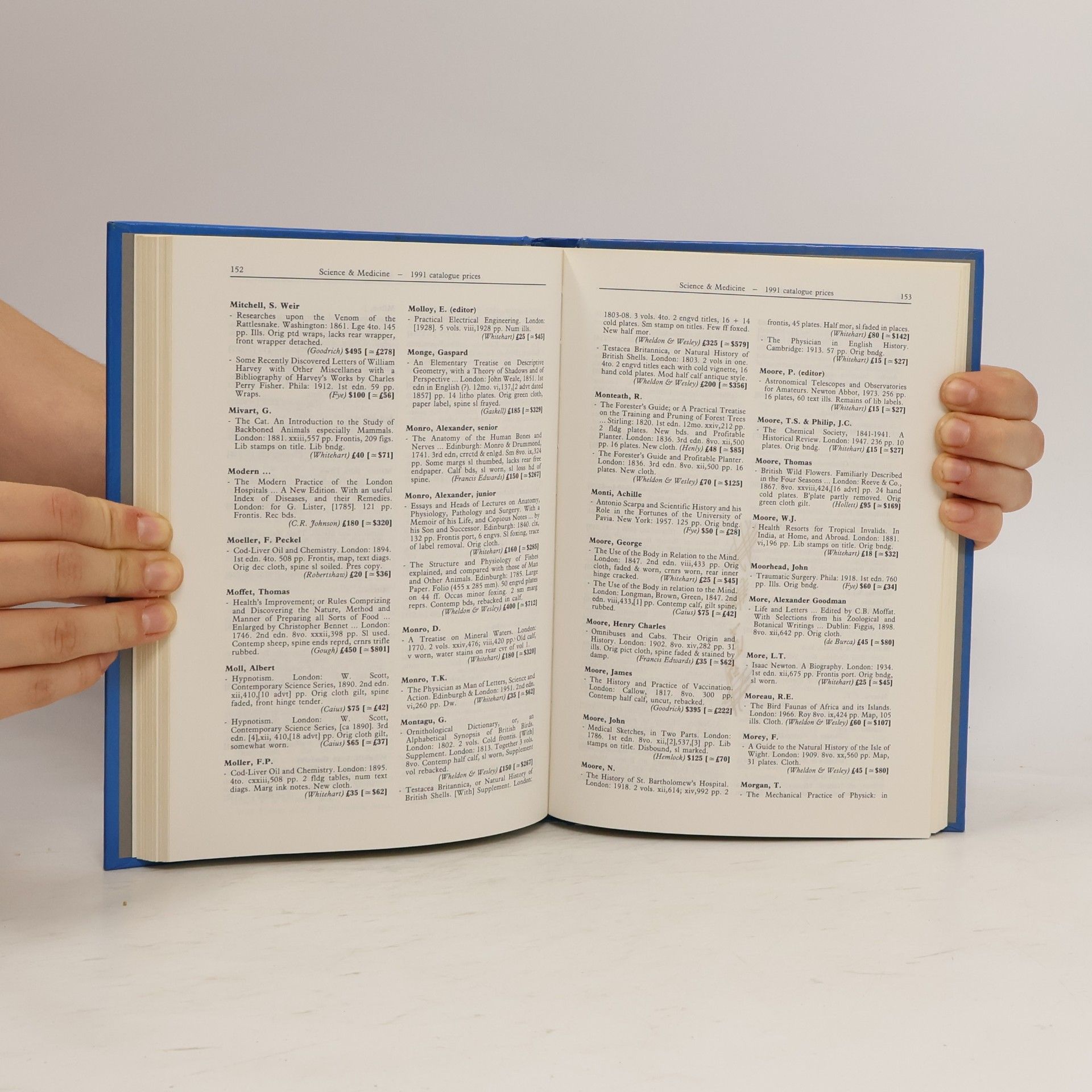 Michael Cole International Rare Book Prices - Science & Medicine