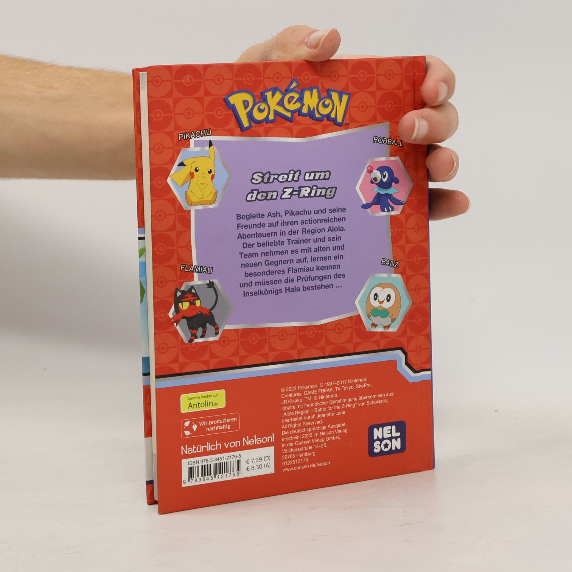 Nelson Verlag Pokémon: Streit um den Z-Ring in der Alola-Region