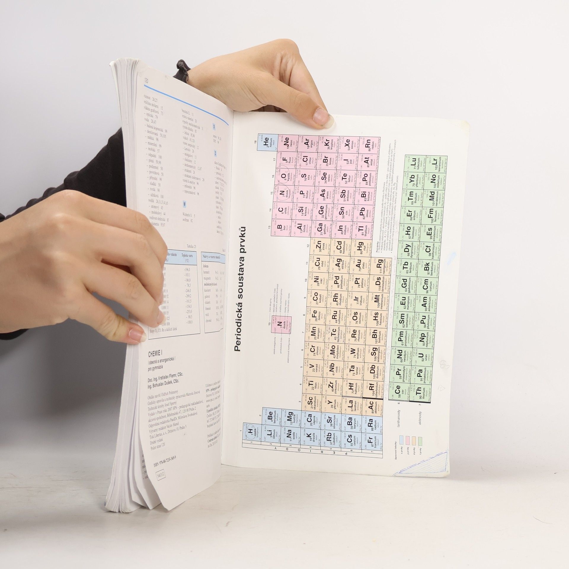 Vratislav Flemr Chemie pro gymnázia: Obecná a anorganická 1. díl