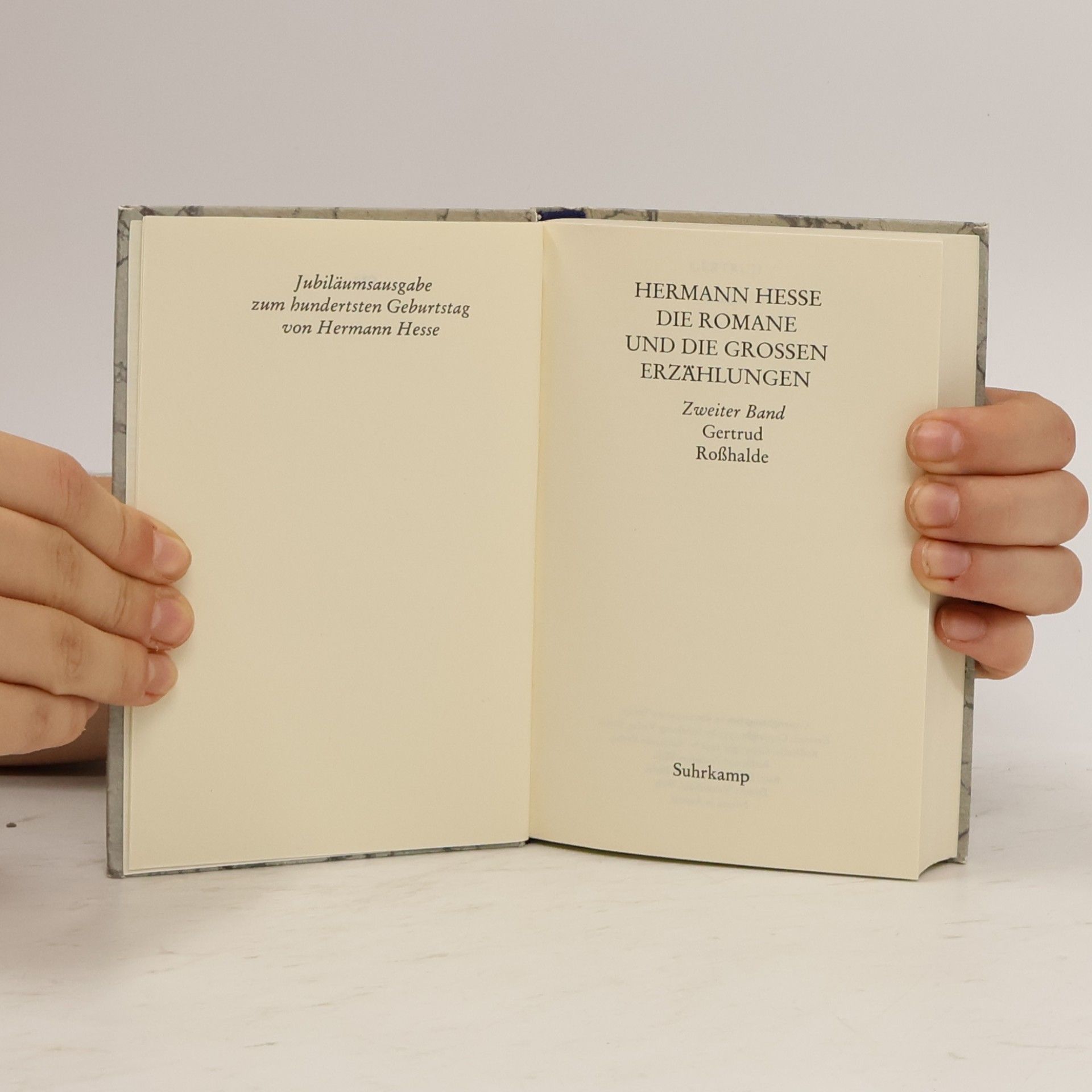 Hermann Hesse Gertrud. Roßhalde