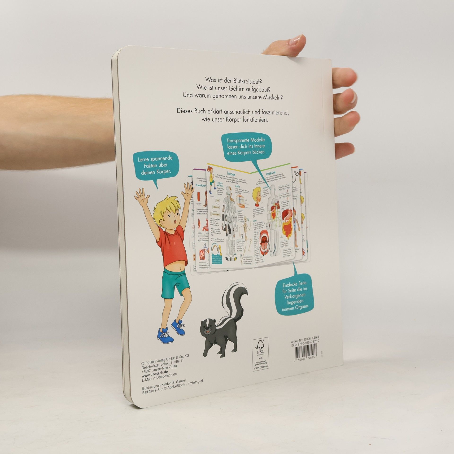 Trötsch Verlag Trötsch Kinderbuch Unser Körper