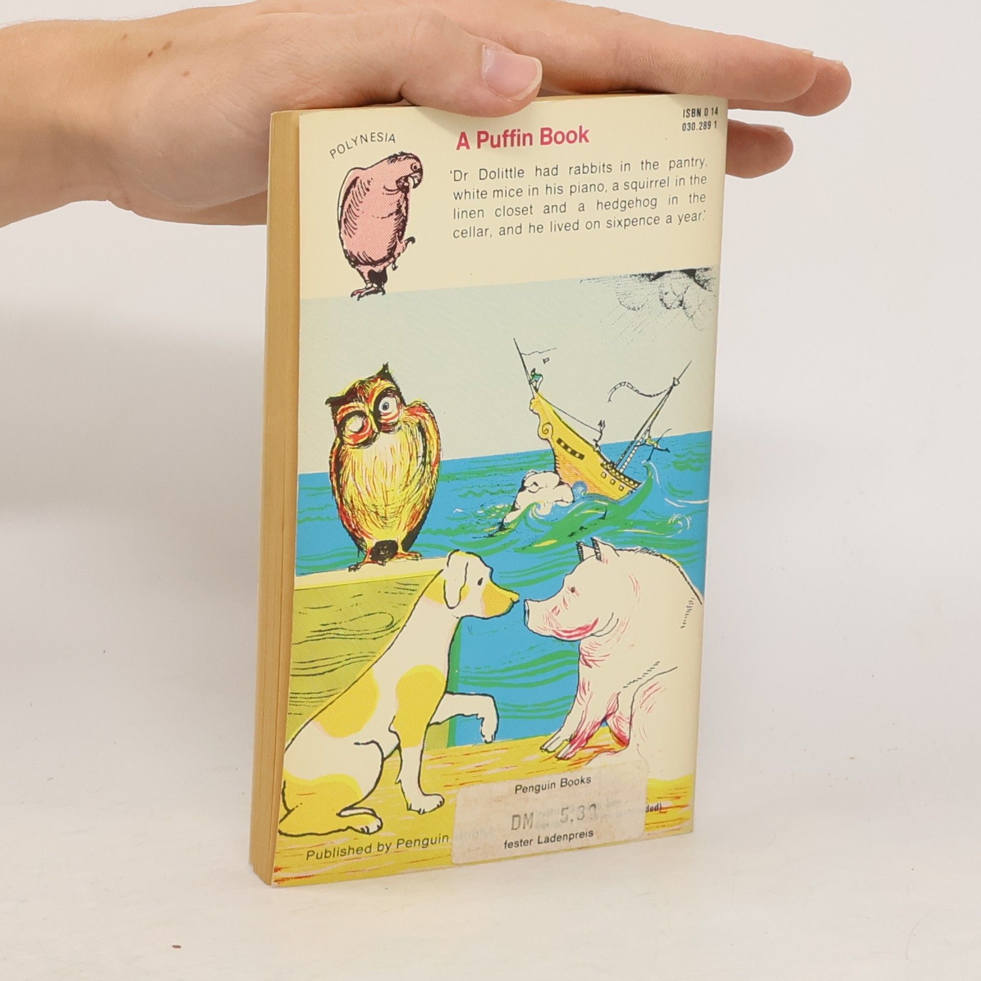 Hugh Lofting The Story of Doctor Dolittle