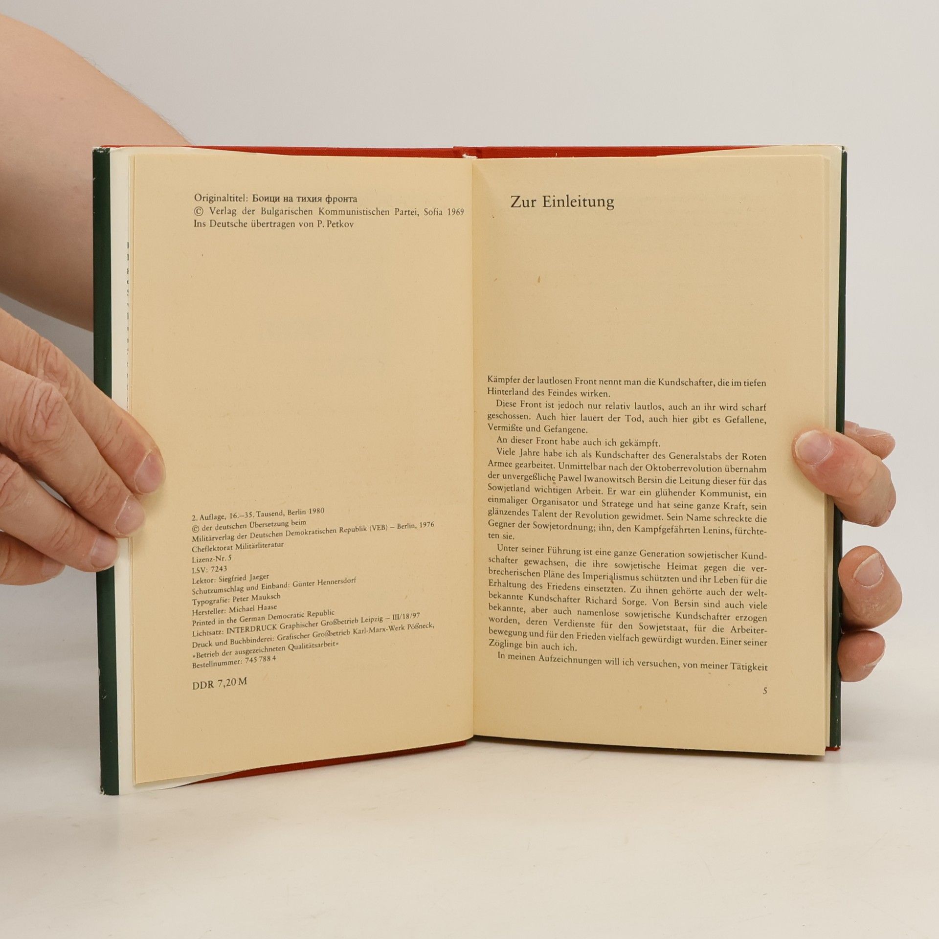 Ivan Winarow Kämpfer der lautlosen Front