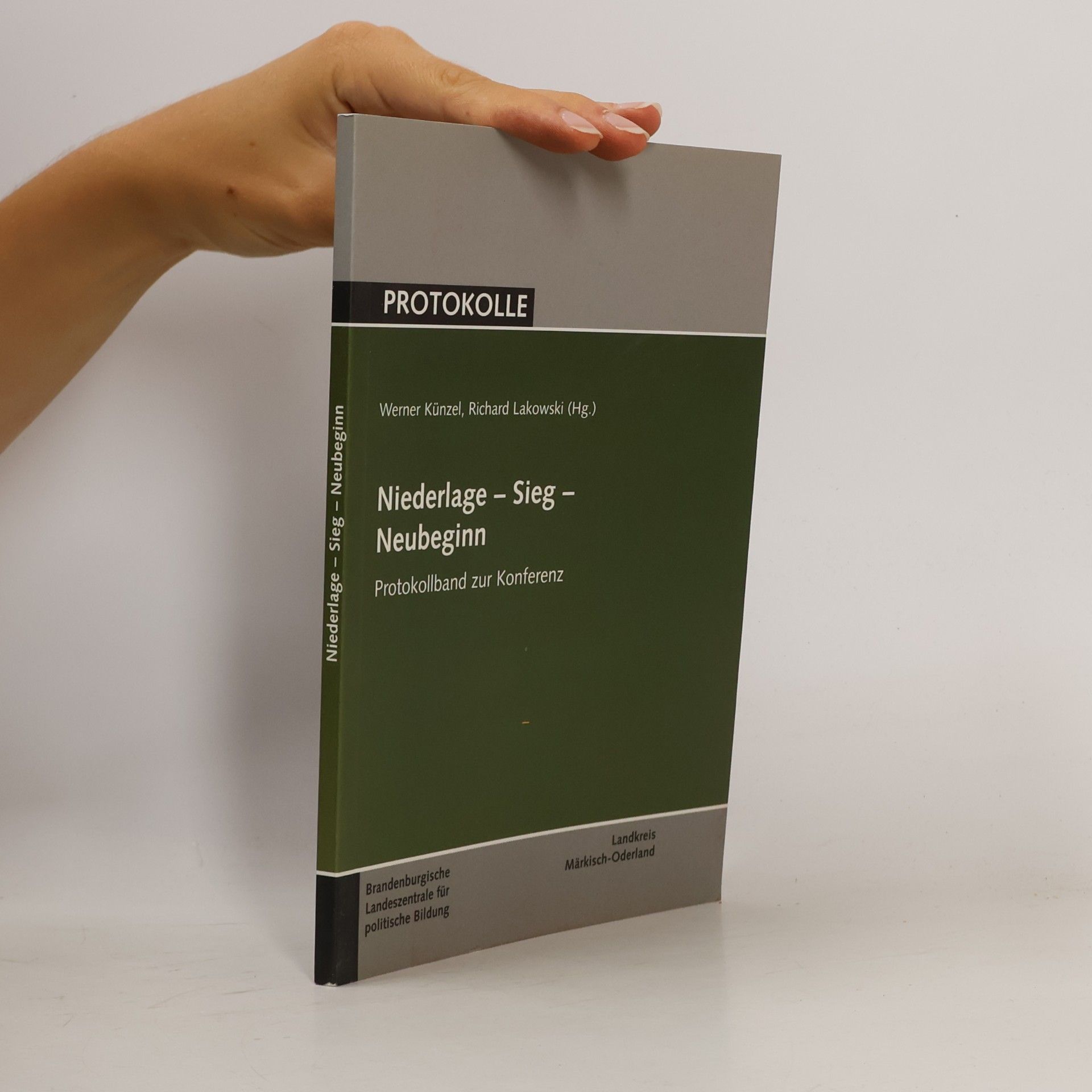 Werner Künzel Niederlage - Sieg - Neubeginn
