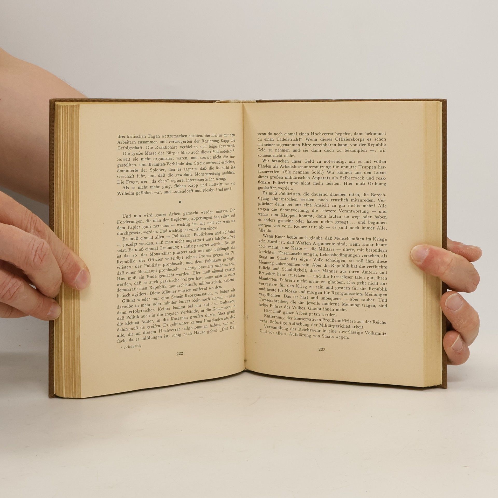 Kurt Tucholsky Ein Lesebuch für Unsere Zeit
