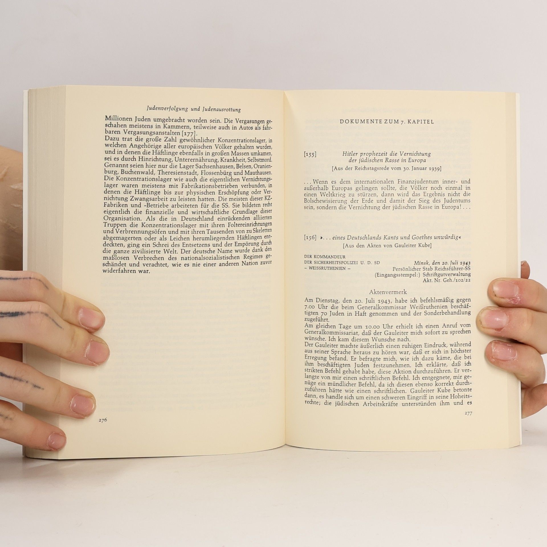Walter Hofer Der Nationalsozialismus: Dokumente 1933-1945